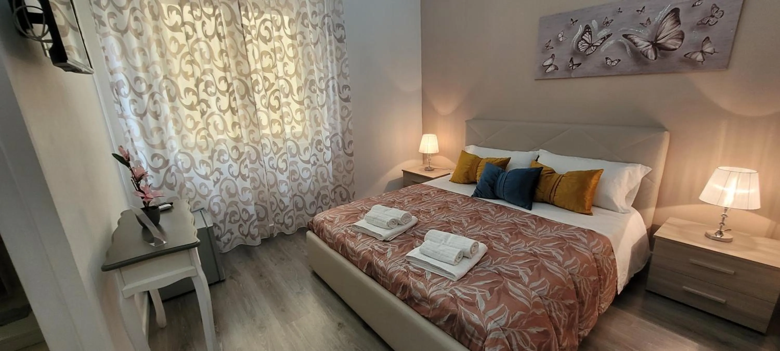 Bed in B&B A Modo Mio