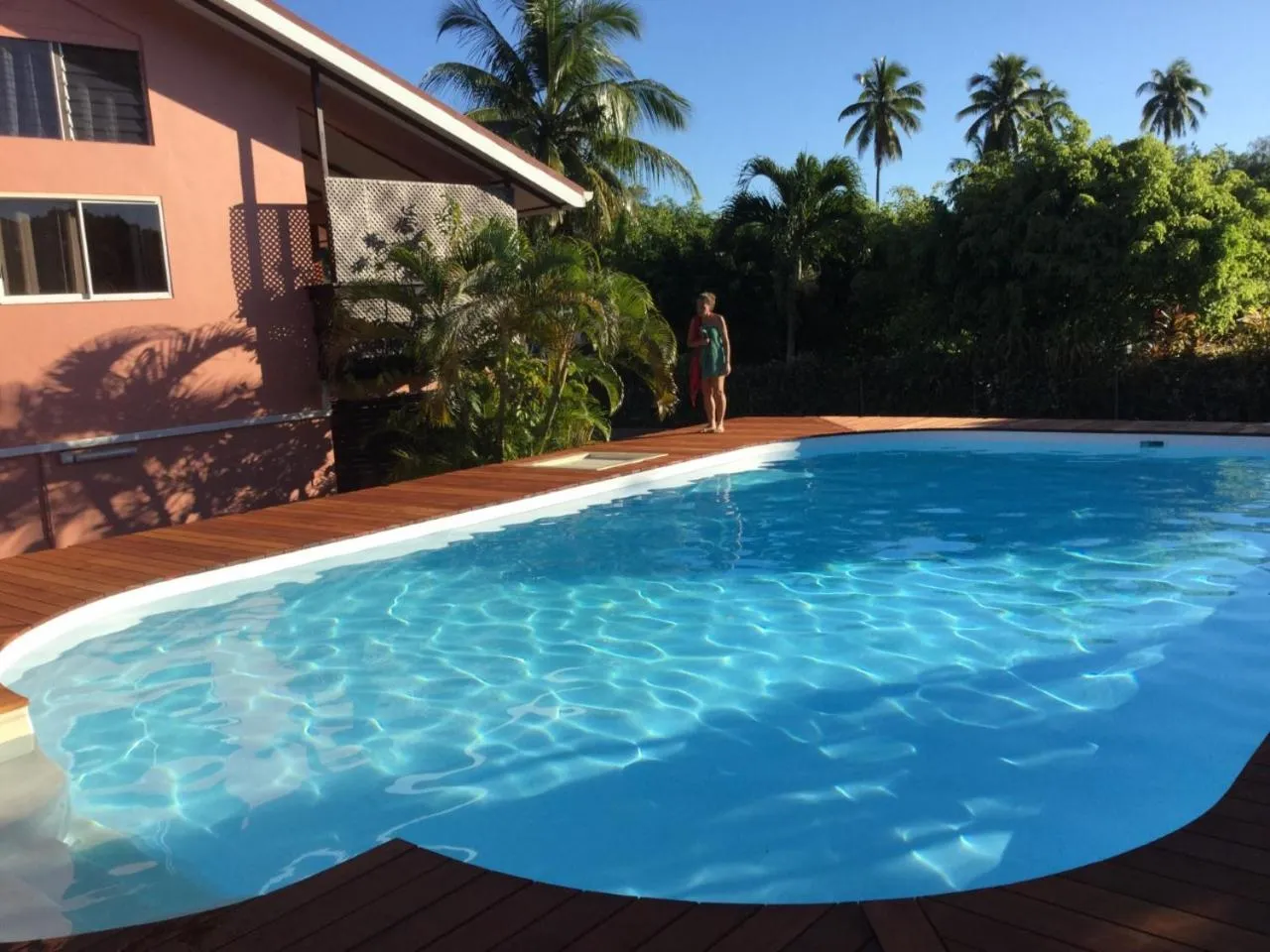 Swimming pool in BORA BORA HOLIDAY'S LODGE
