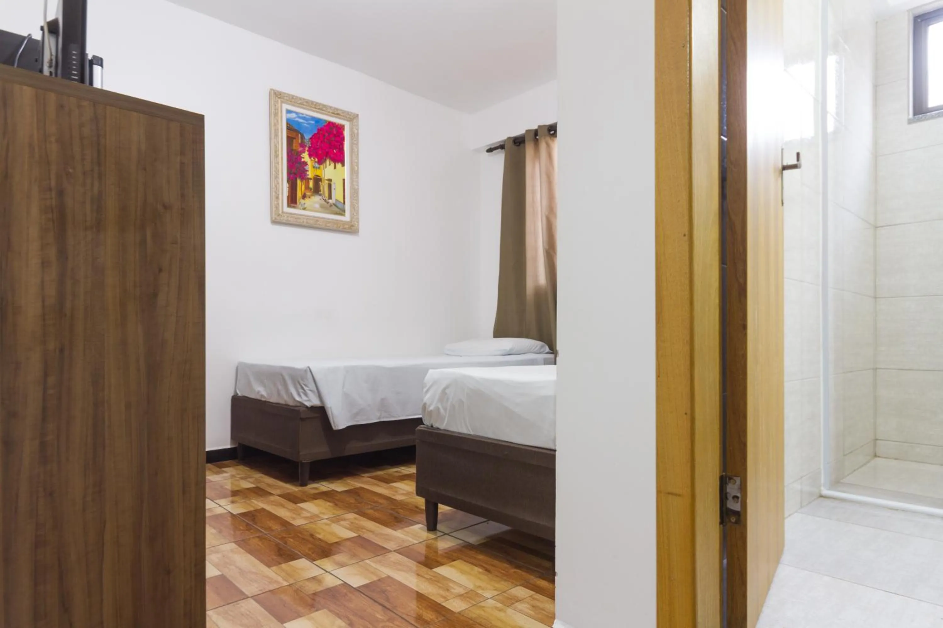 Bed in Hotel Holiday Foz