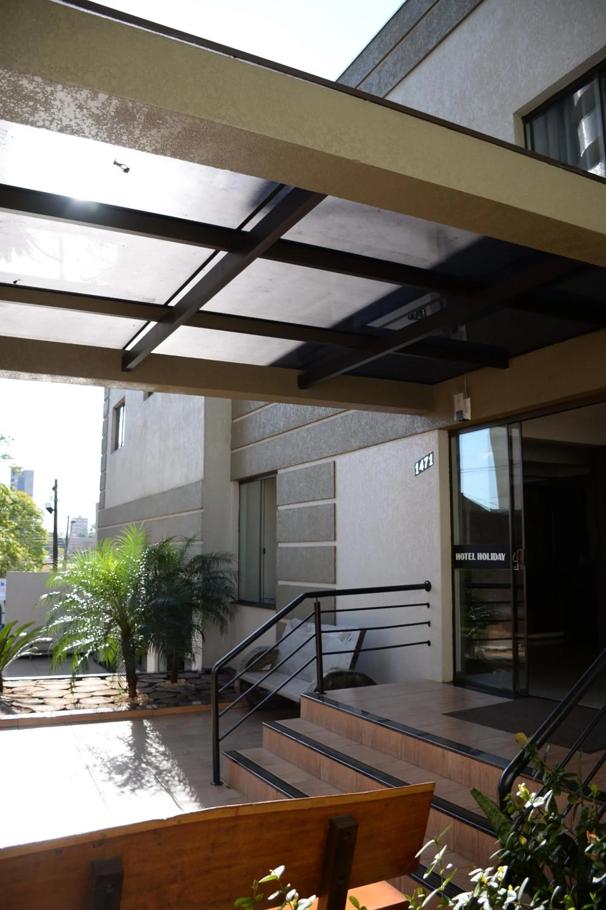 Facade/entrance in Hotel Holiday Foz