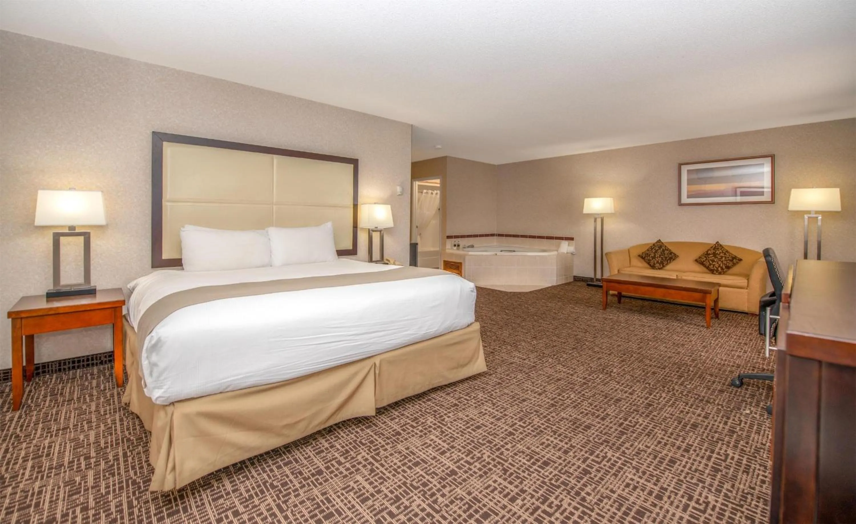 Photo of the whole room, Bed in Coast Fort St John Hotel