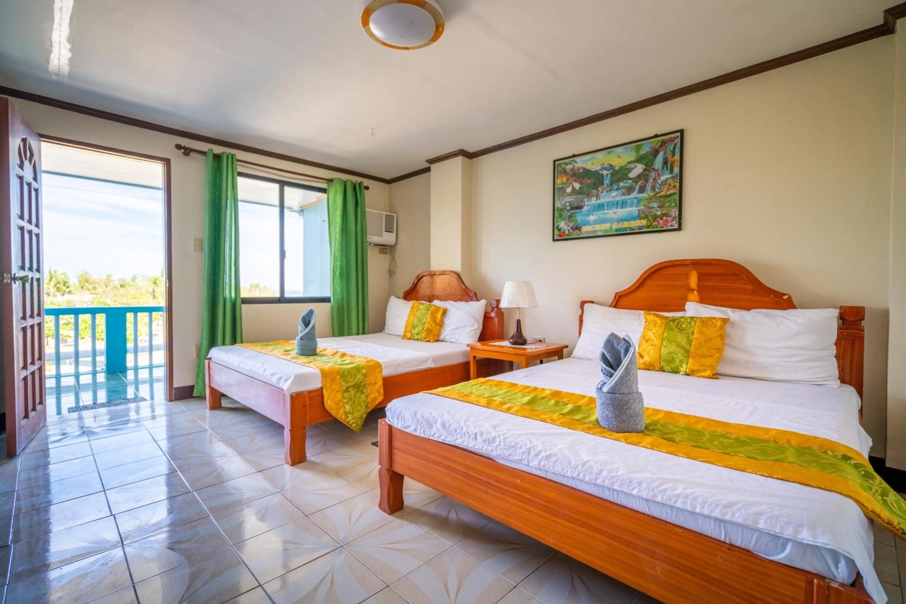 Photo of the whole room, Bed in Blue Corals Beach Resort