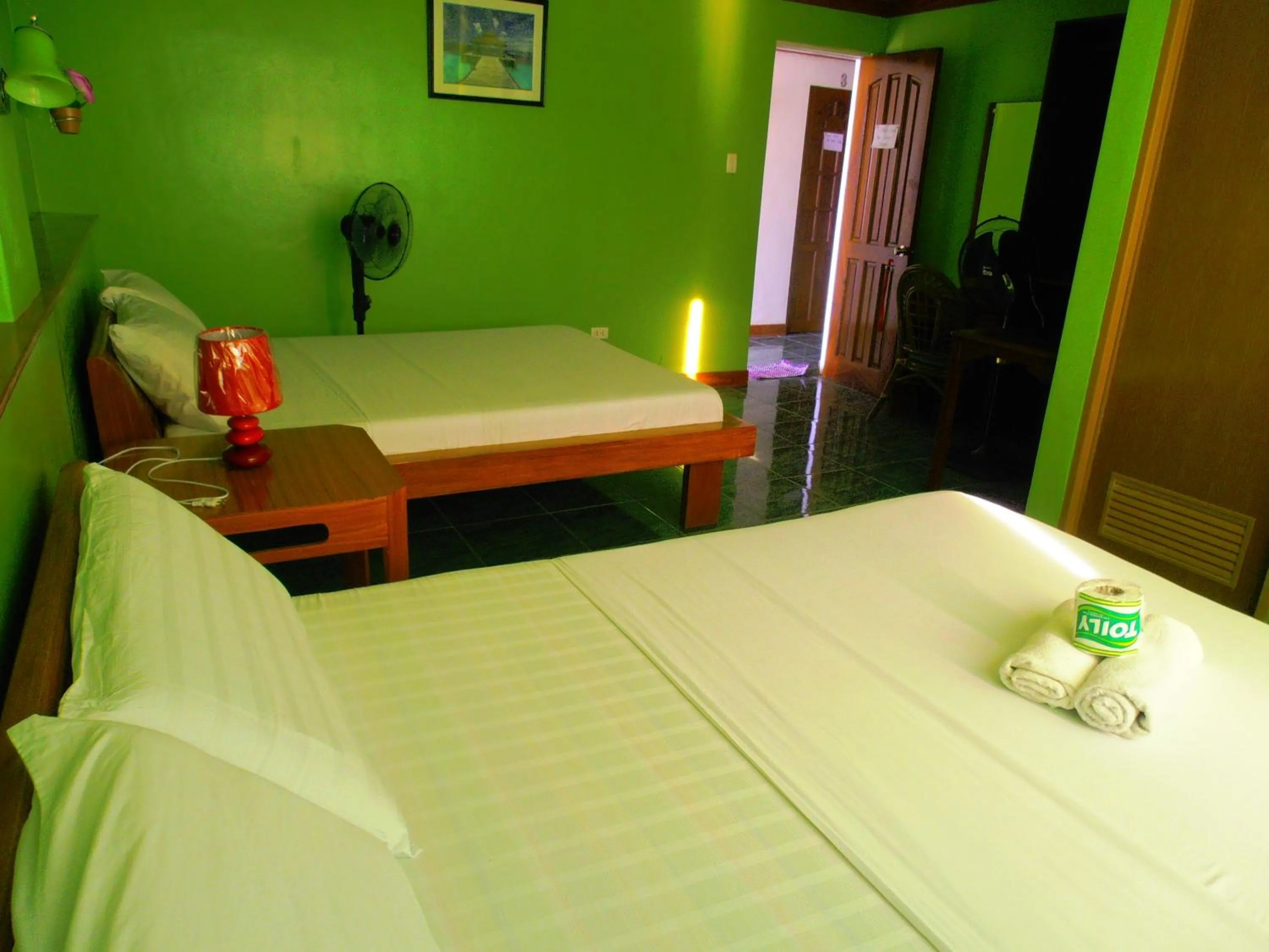 Photo of the whole room, Bed in Blue Corals Beach Resort