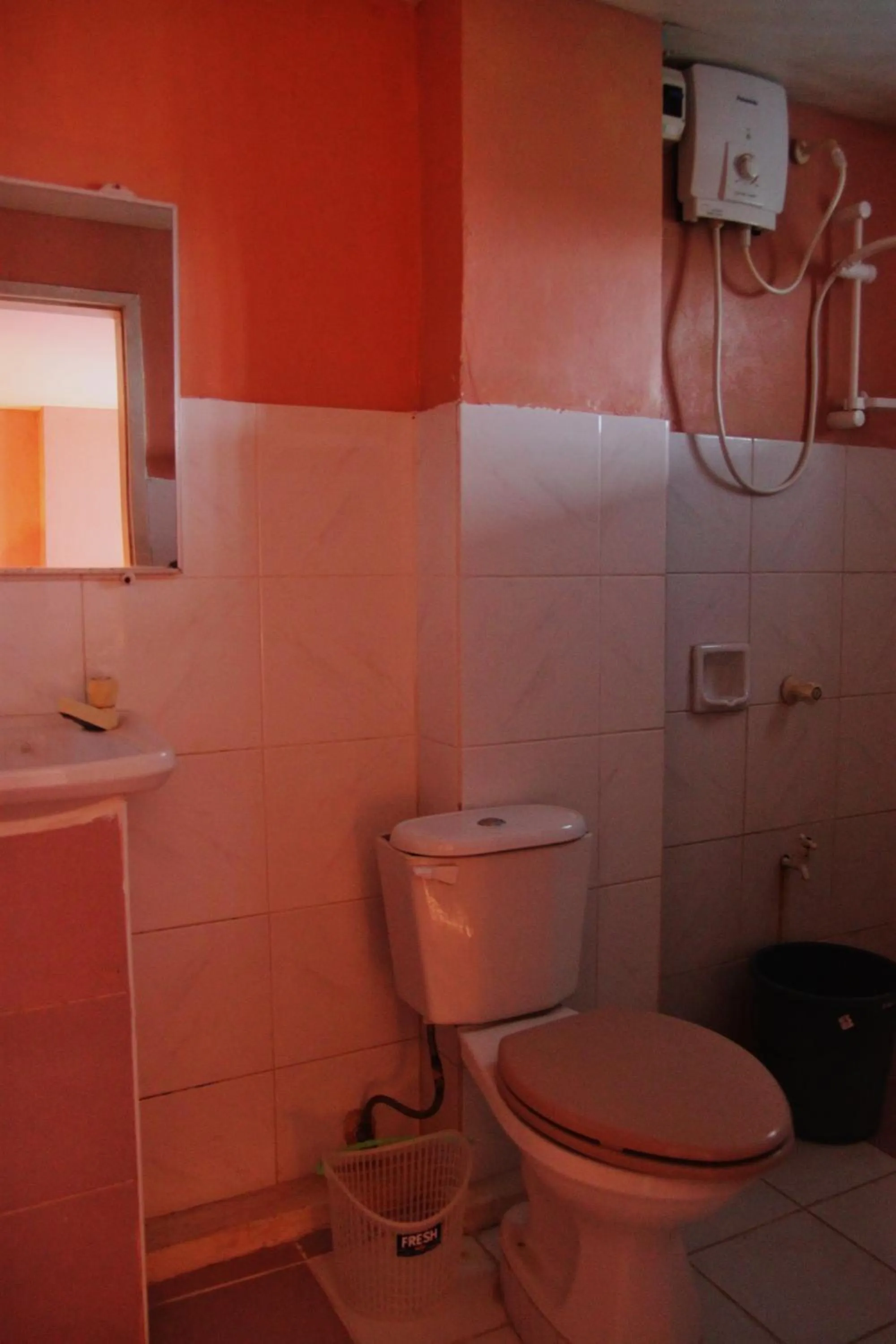 Bathroom in Blue Corals Beach Resort