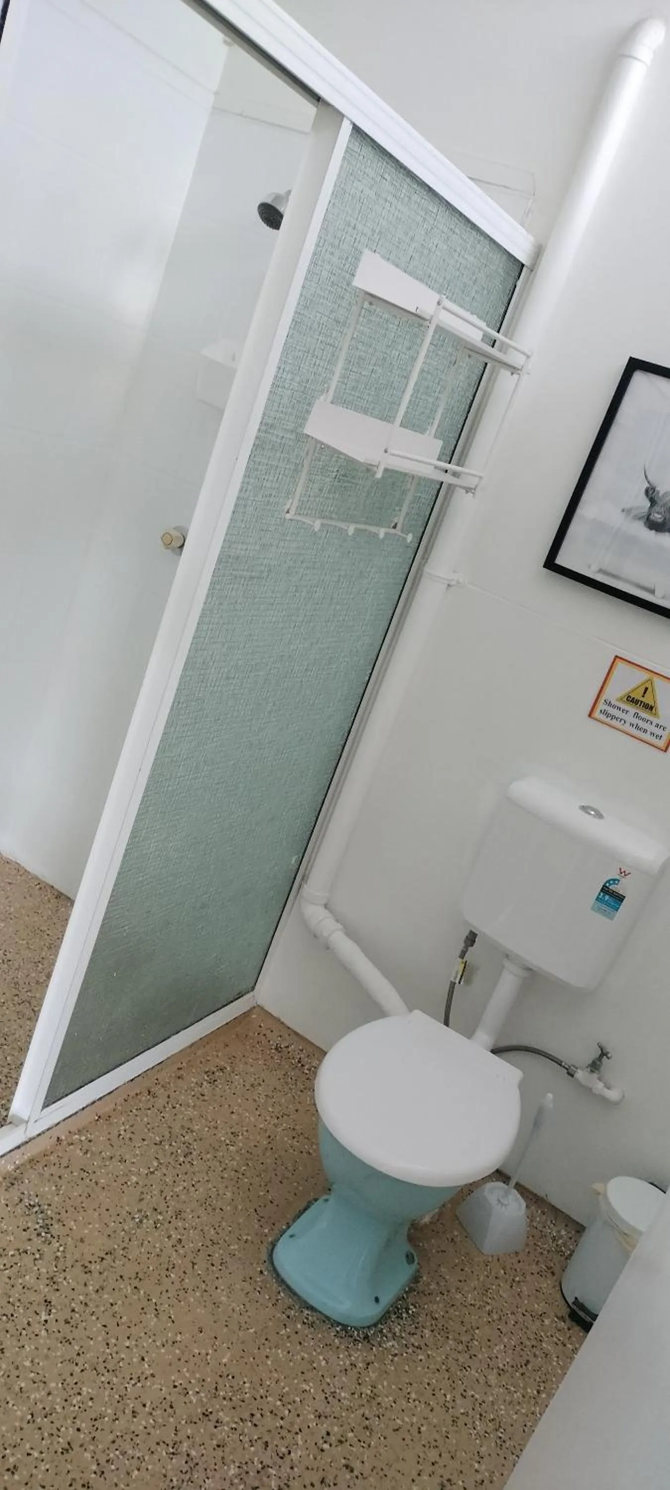 Toilet in Nationwide Motel