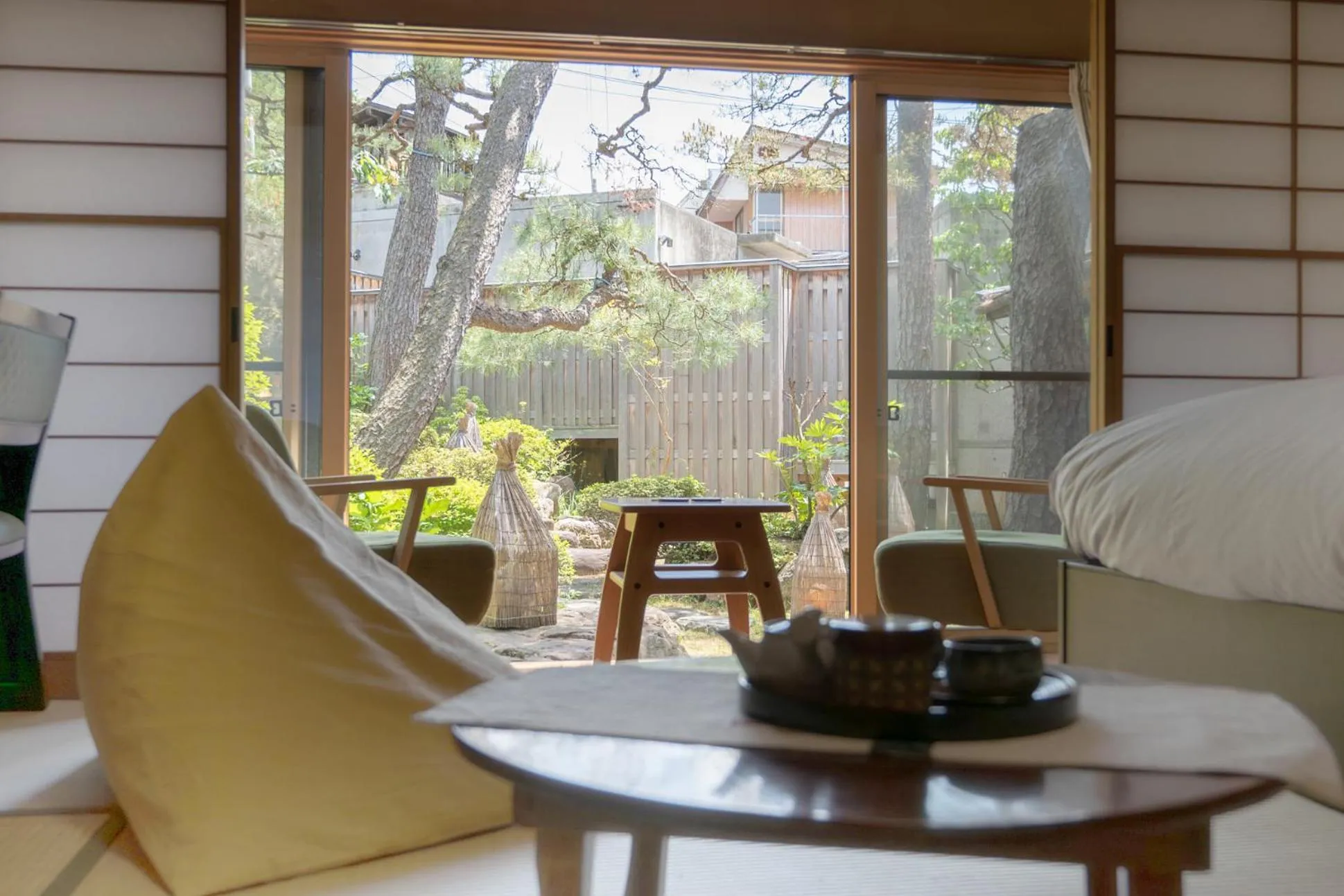 Photo of the whole room in Kamei no Yu