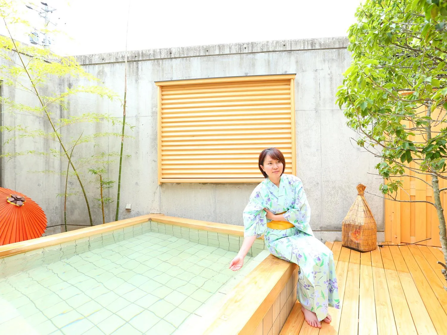 Hot Spring Bath in Kamei no Yu