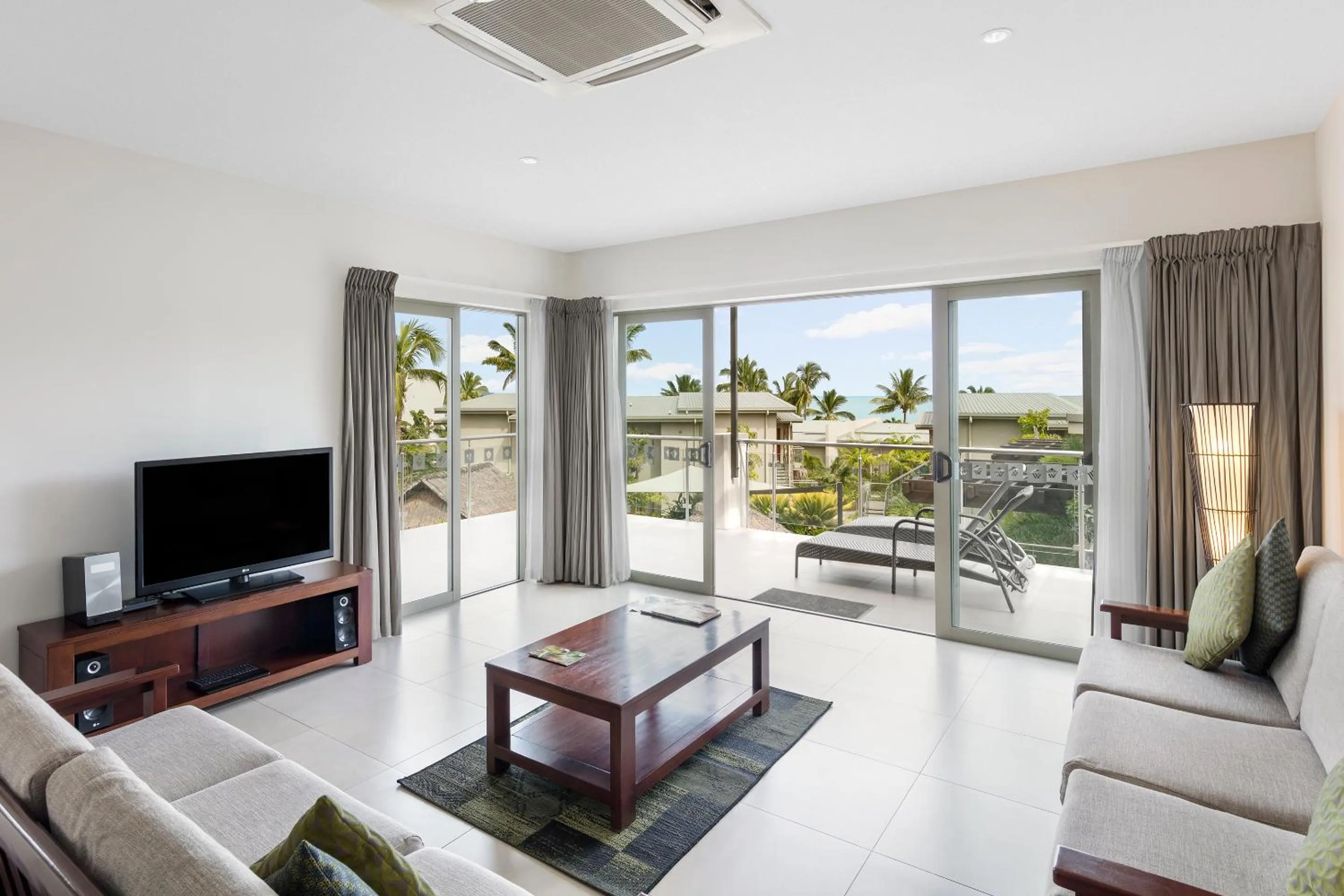 Living room in Club Wyndham Denarau Island, Trademark Collection by Wyndham
