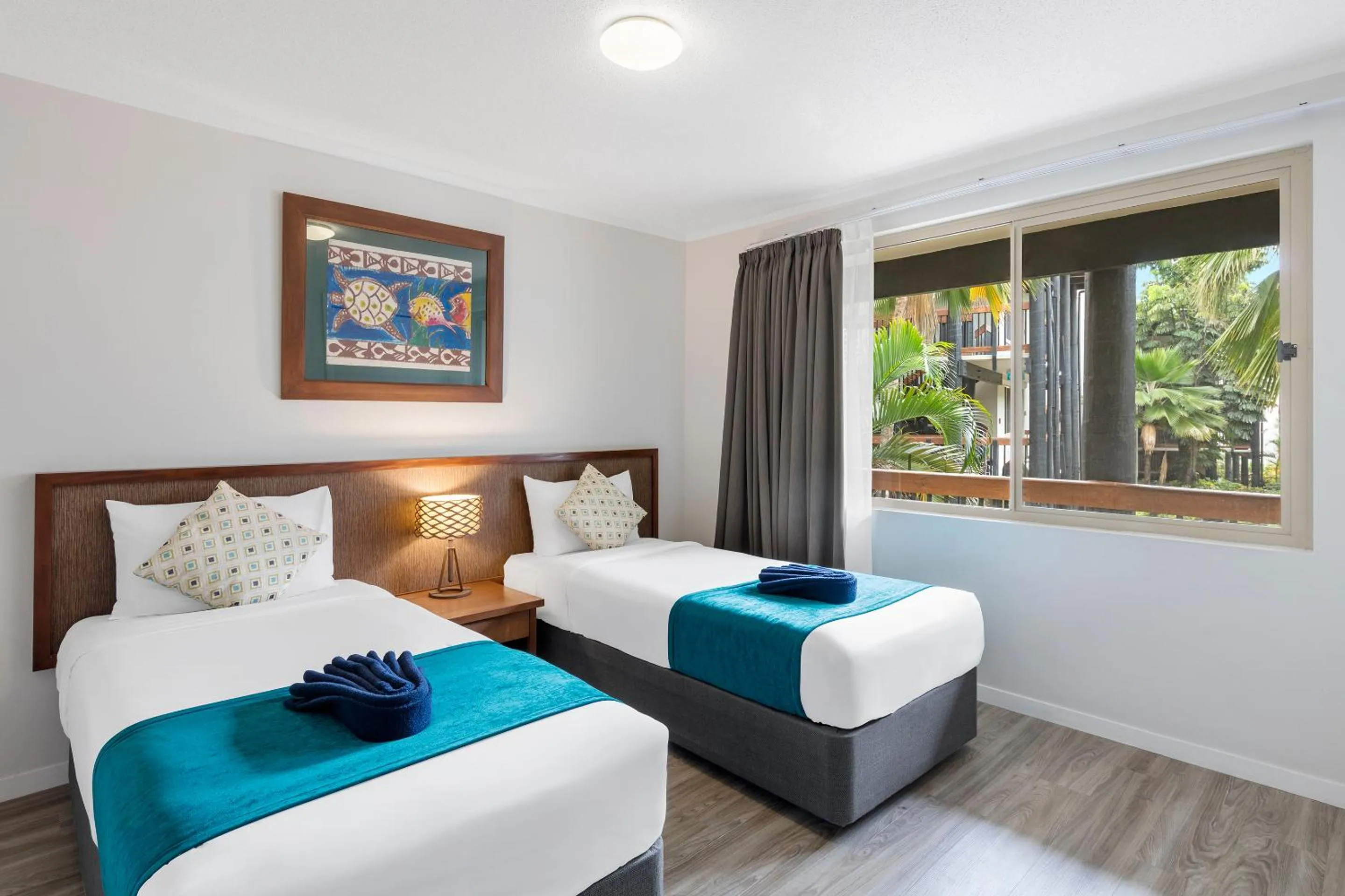 Bedroom, Bed in Club Wyndham Denarau Island, Trademark Collection by Wyndham