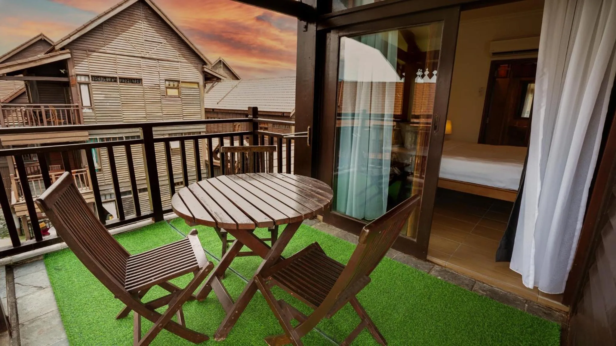 Balcony/Terrace in Ombak Villa Langkawi