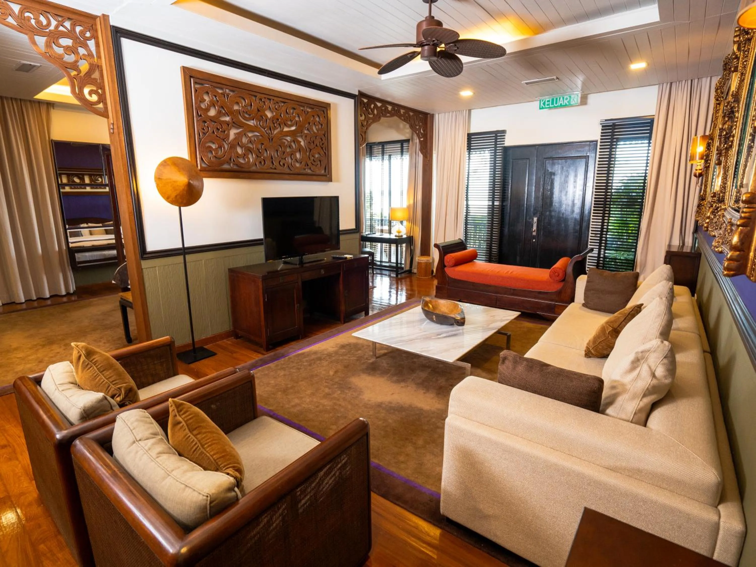 TV and multimedia in Ombak Villa Langkawi