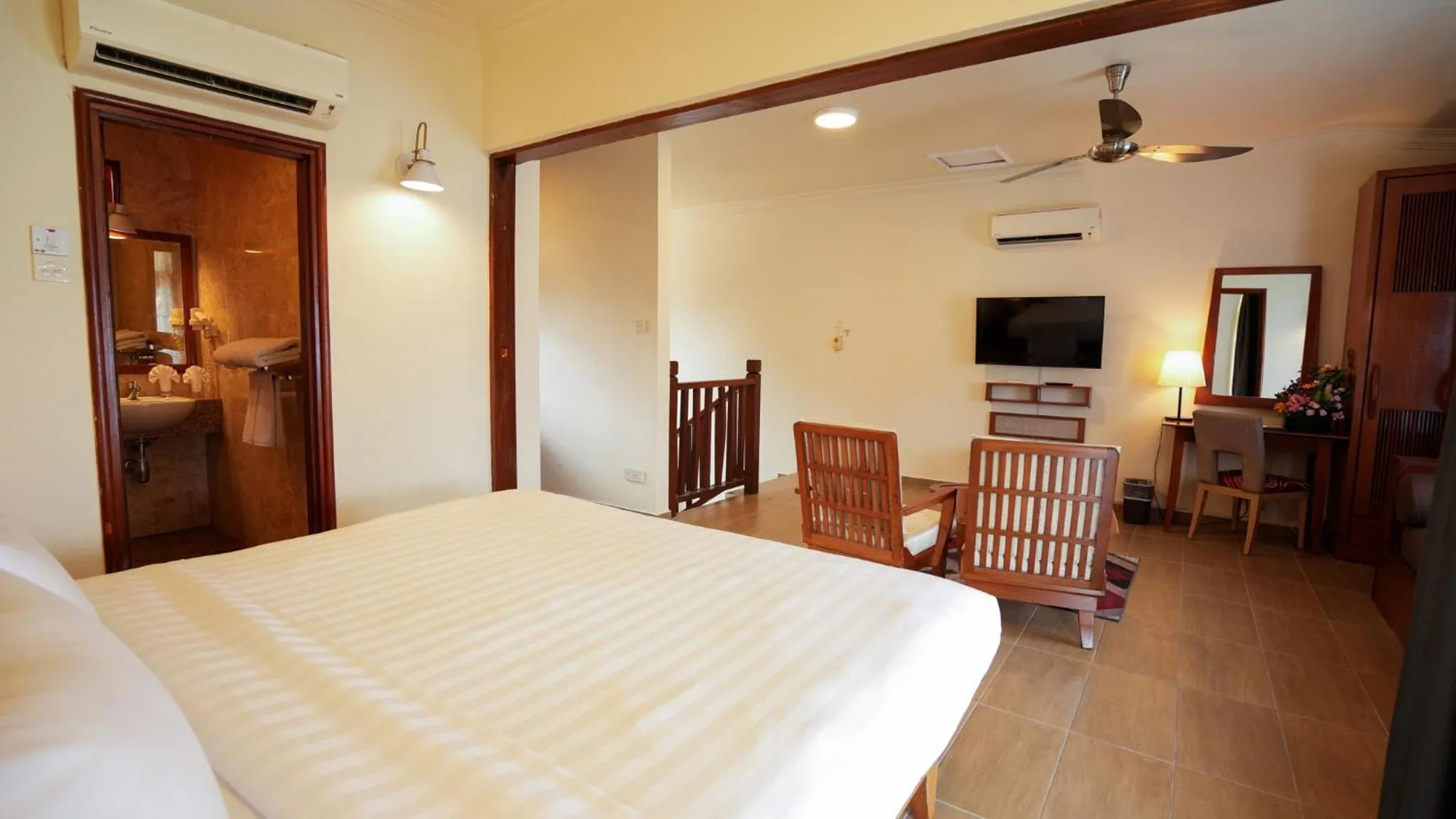 Bed in Ombak Villa Langkawi