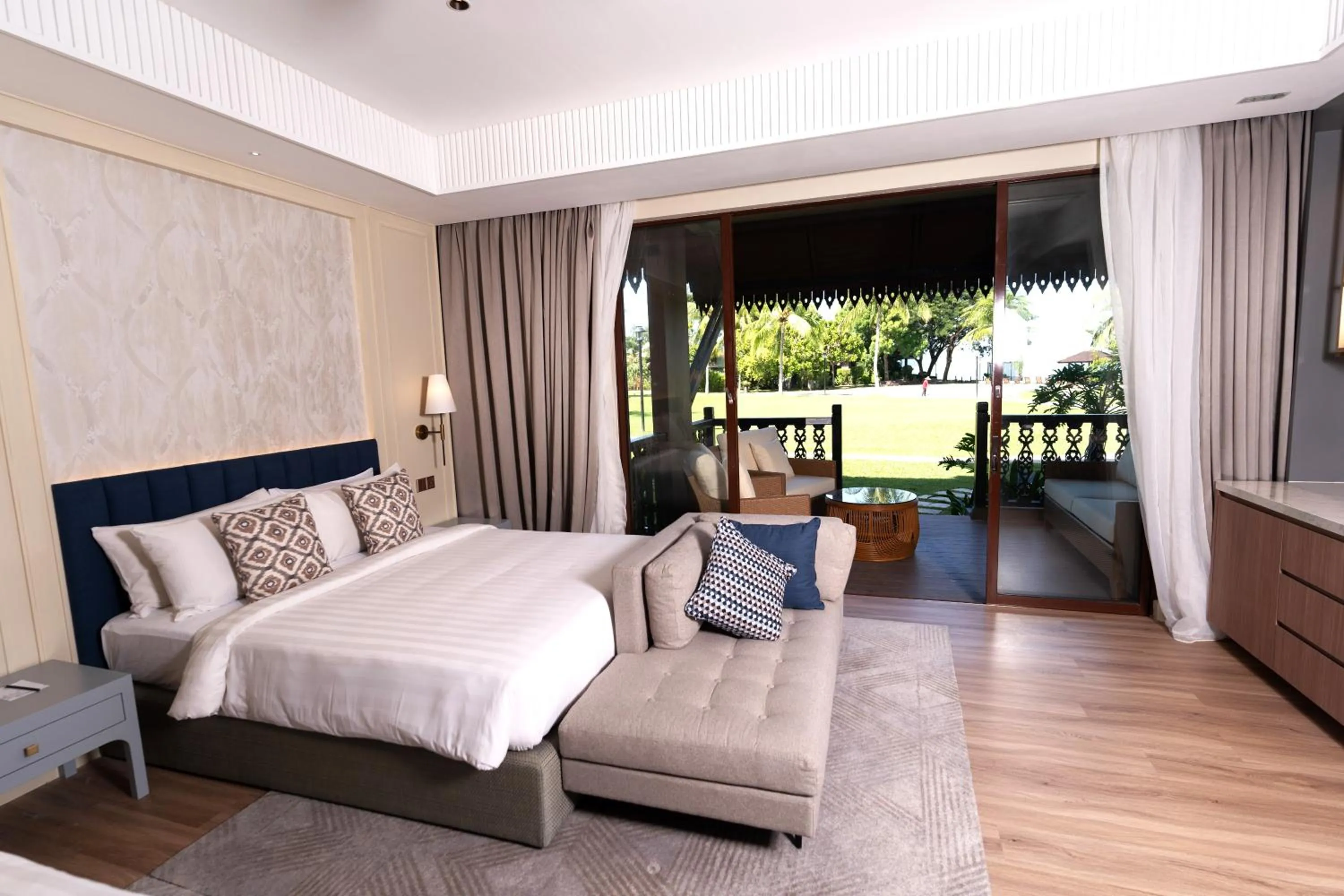 Bed in Ombak Villa Langkawi