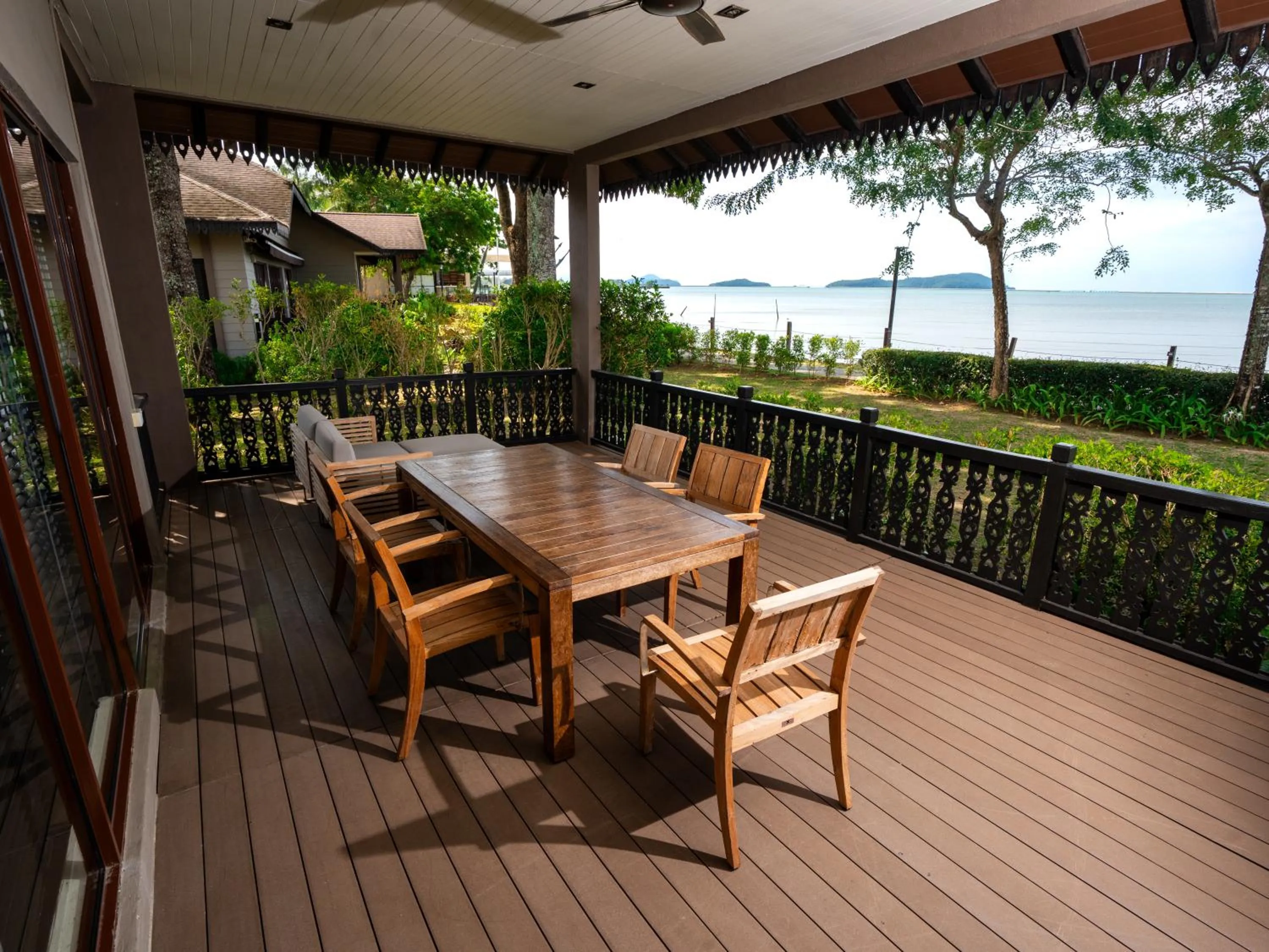 Patio in Ombak Villa Langkawi