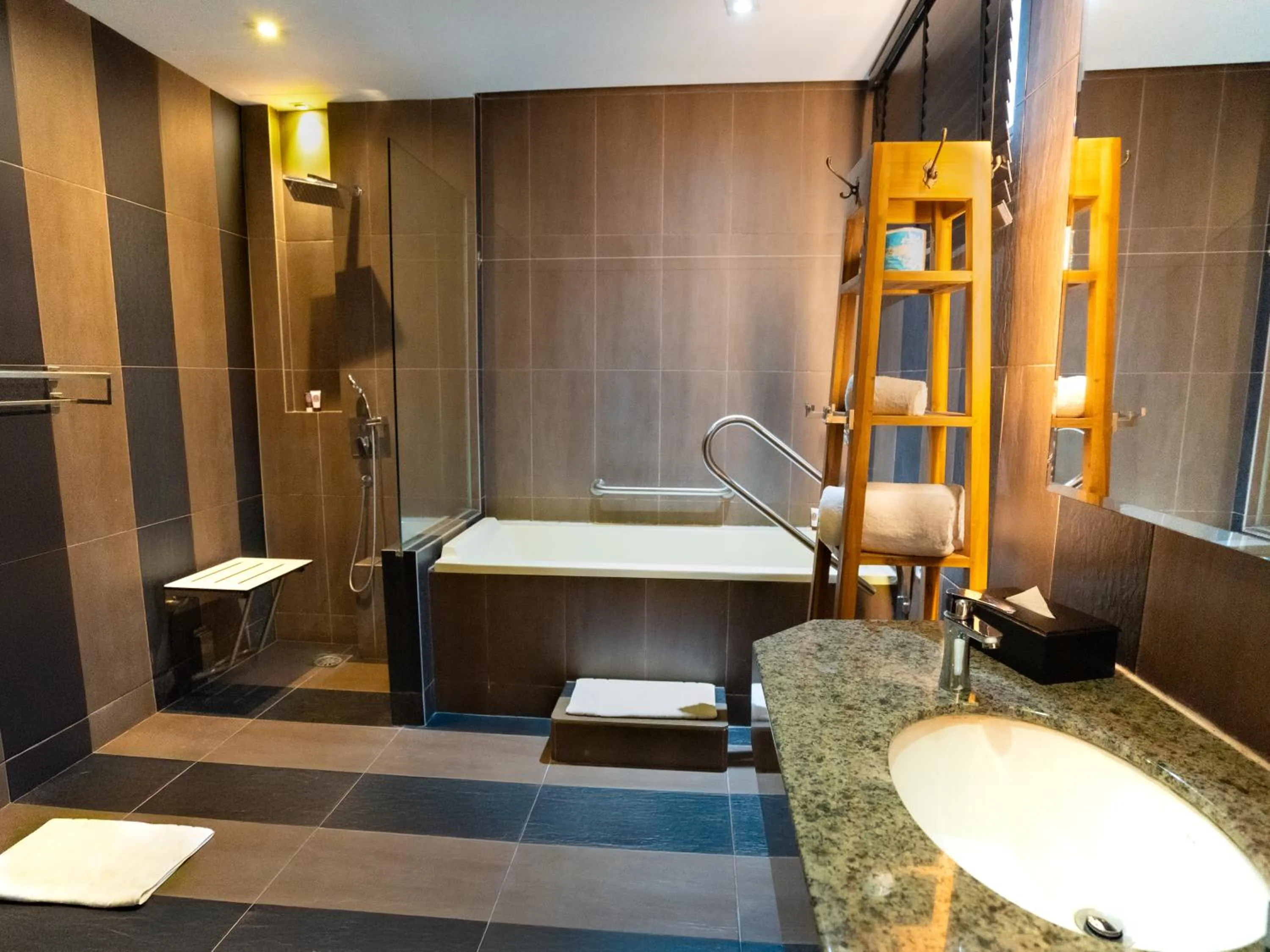 Shower in Ombak Villa Langkawi