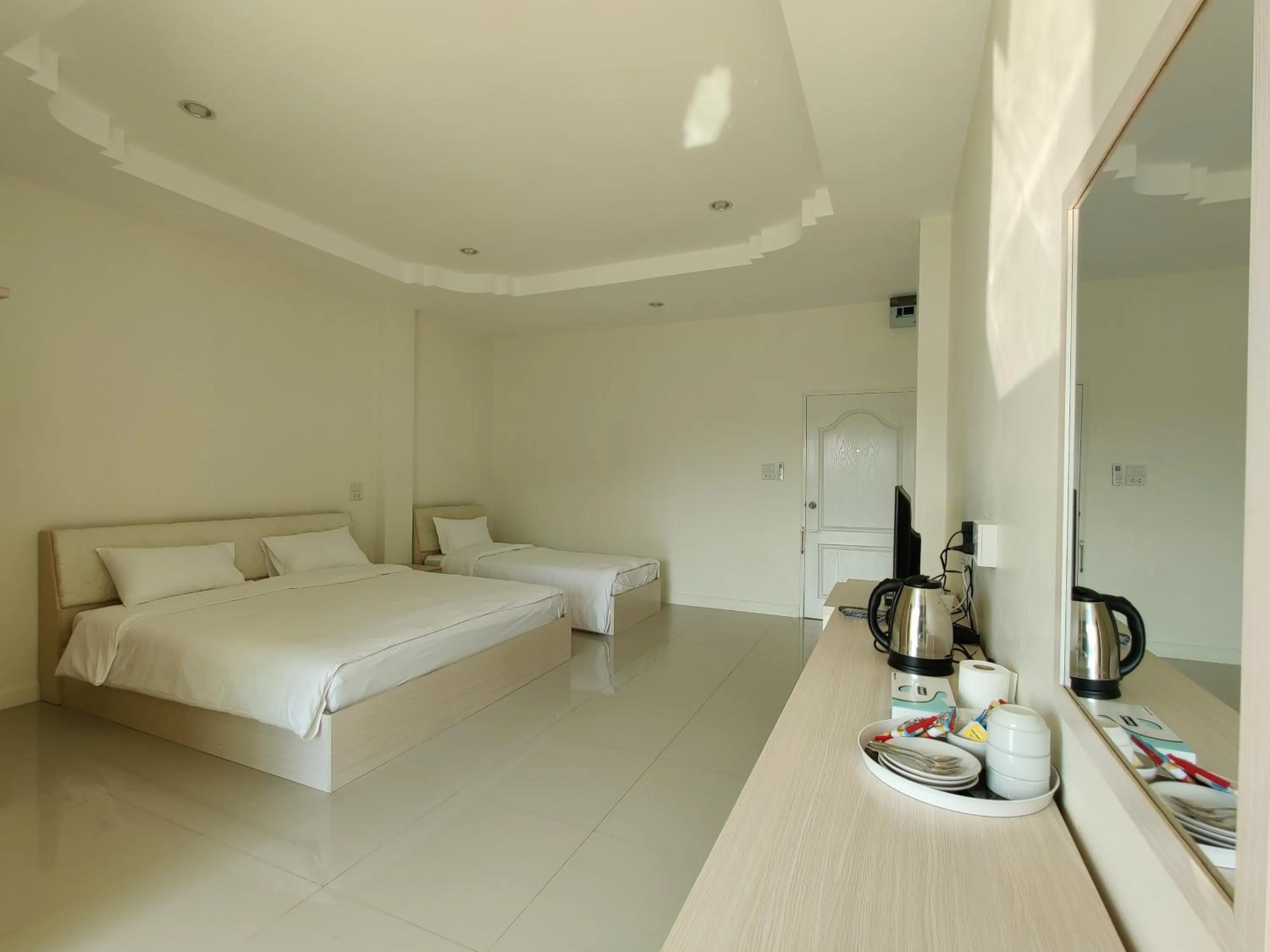 Photo of the whole room, Bed in Yura Kiri Resort Khao Yai