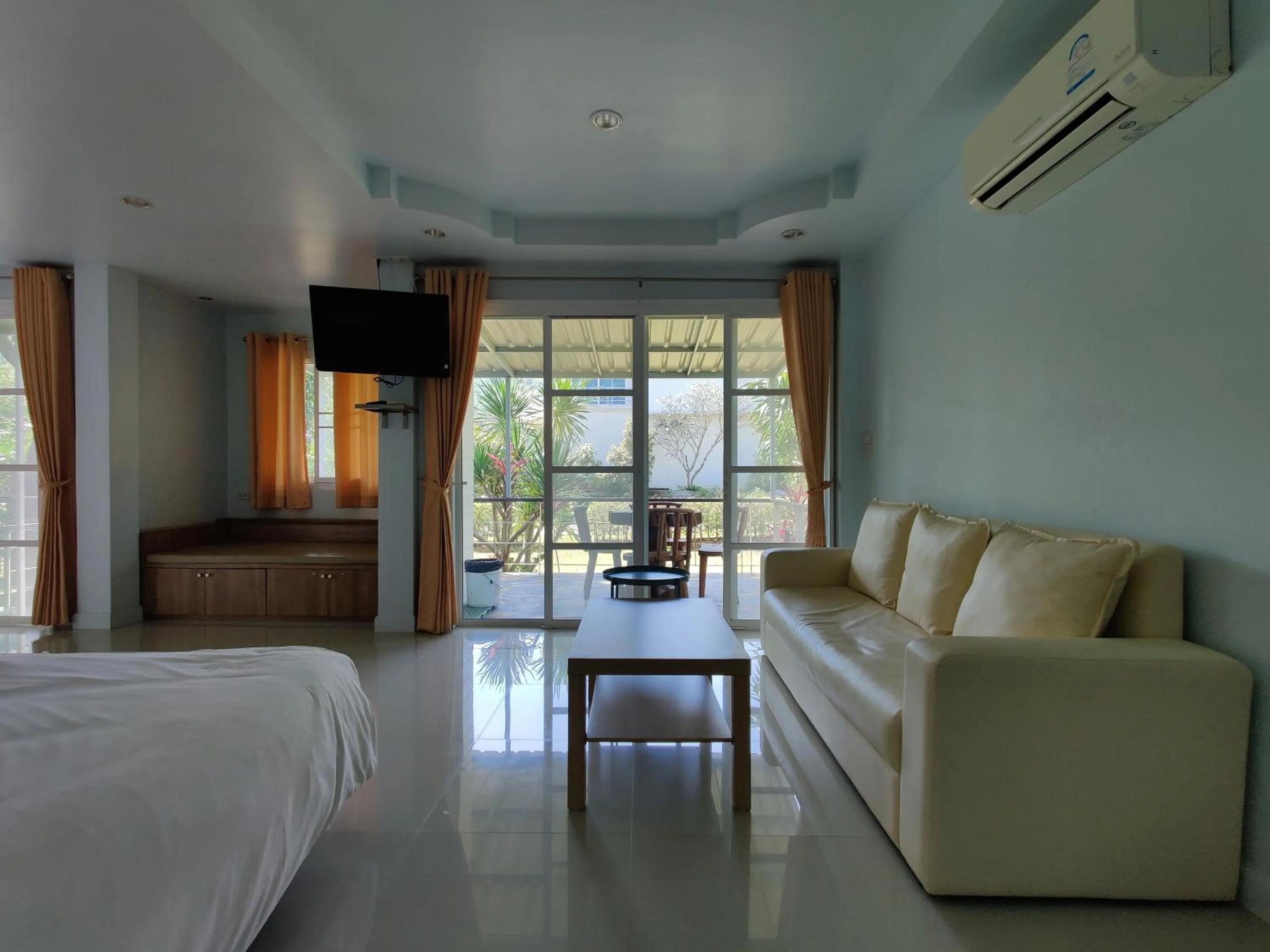 Photo of the whole room, Bed in Yura Kiri Resort Khao Yai
