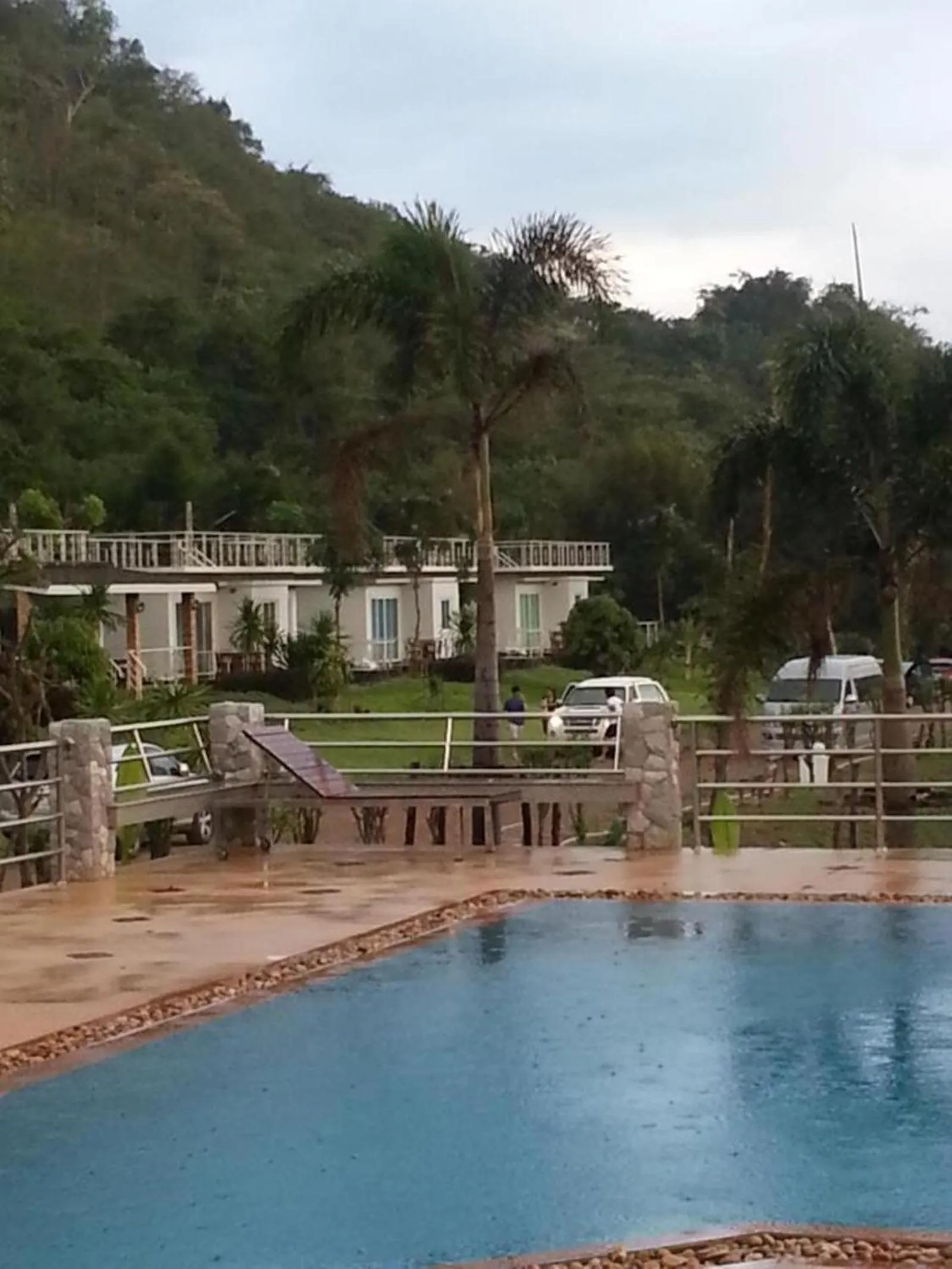 Swimming pool in Yura Kiri Resort Khao Yai