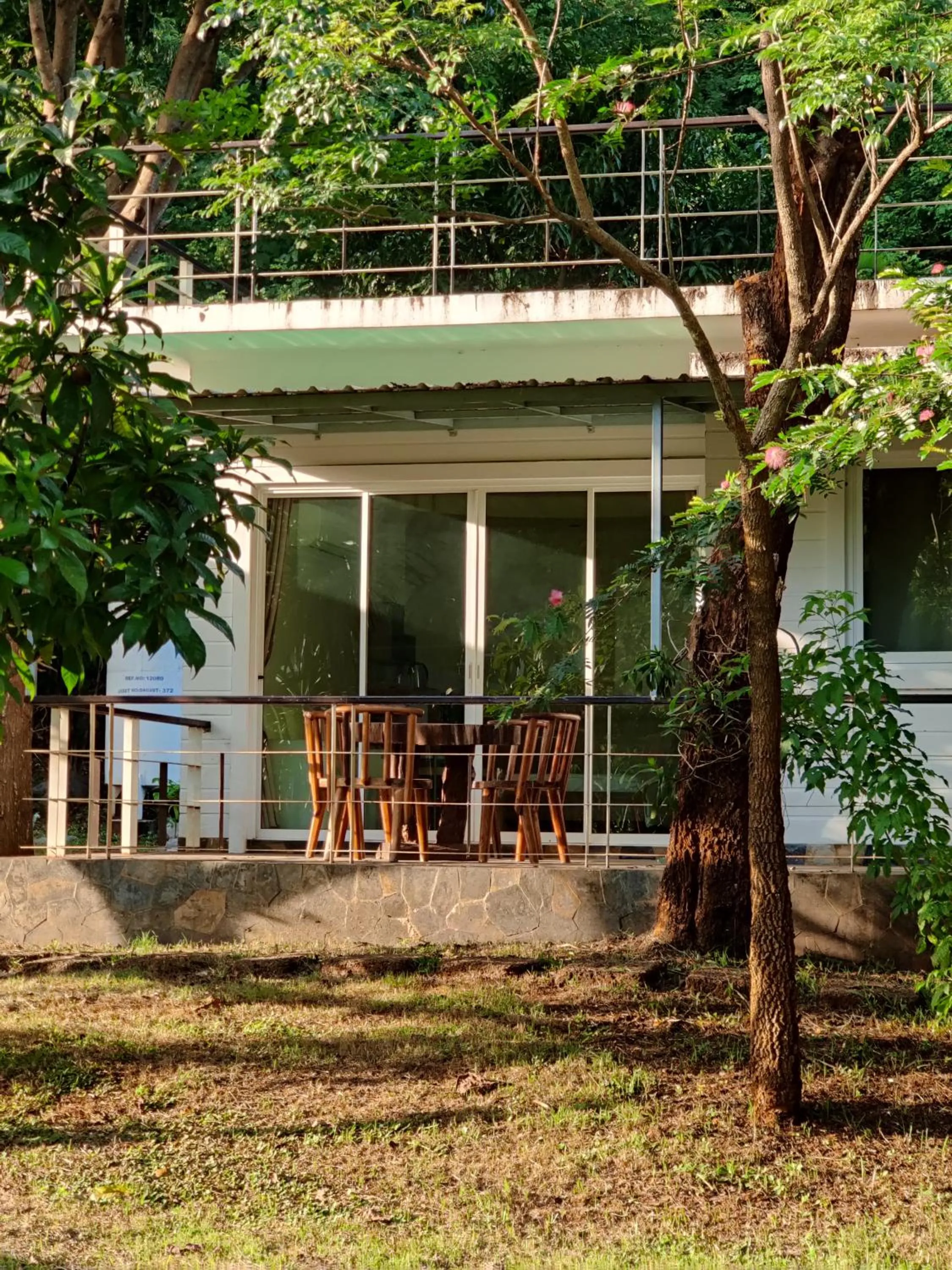 Balcony/Terrace in Yura Kiri Resort Khao Yai