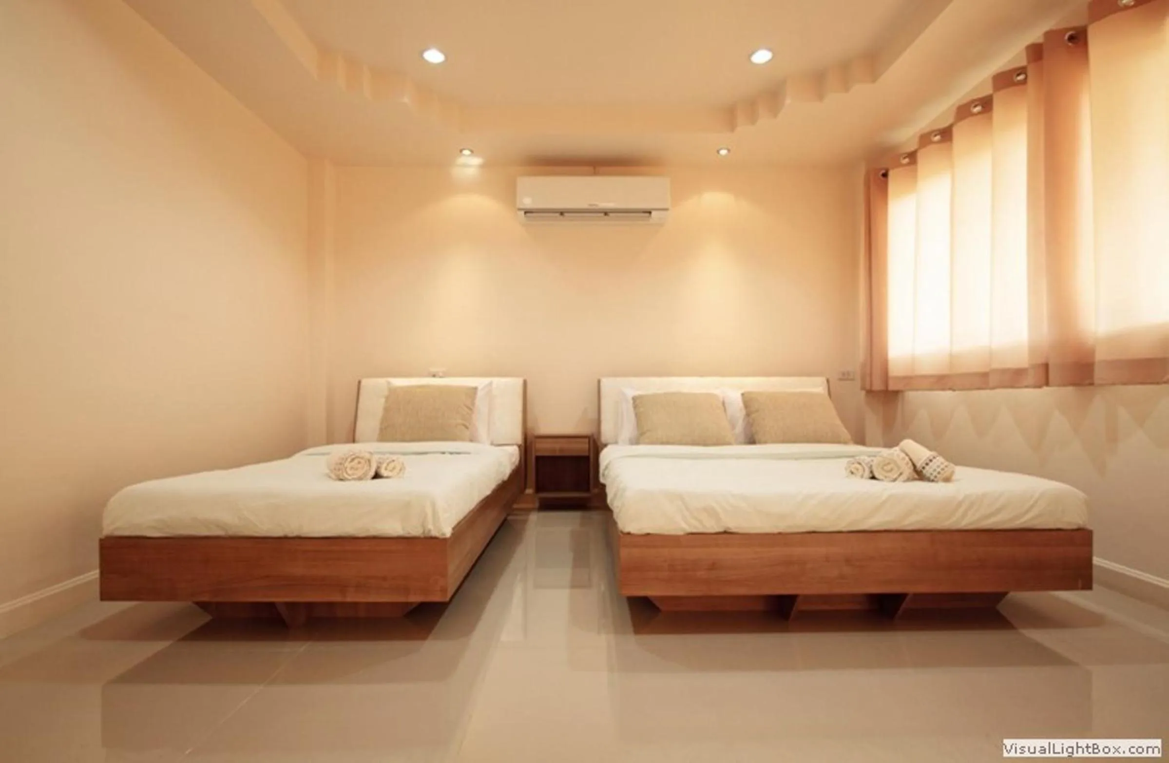 Bed in Yura Kiri Resort Khao Yai