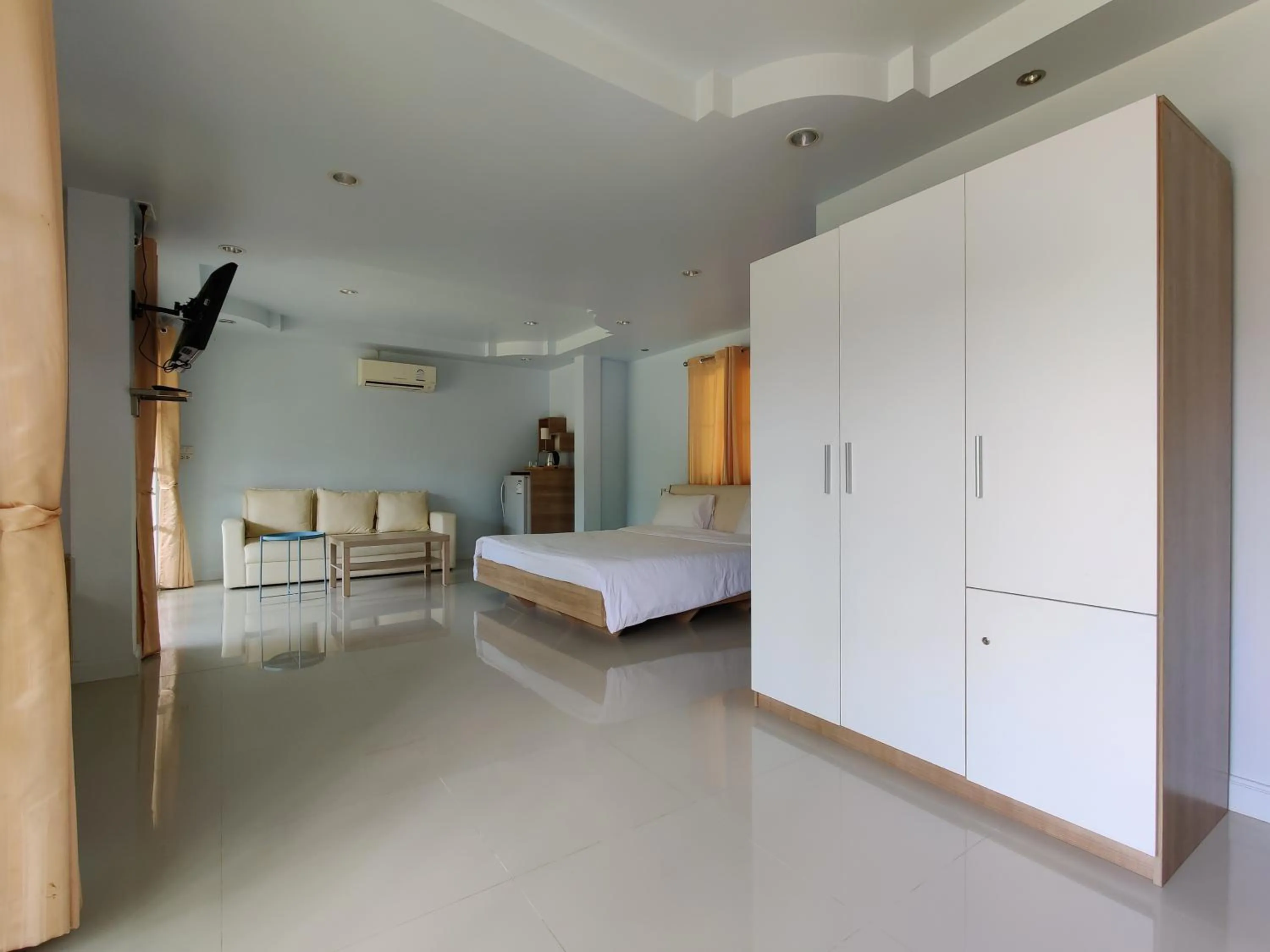 Photo of the whole room, Bed in Yura Kiri Resort Khao Yai