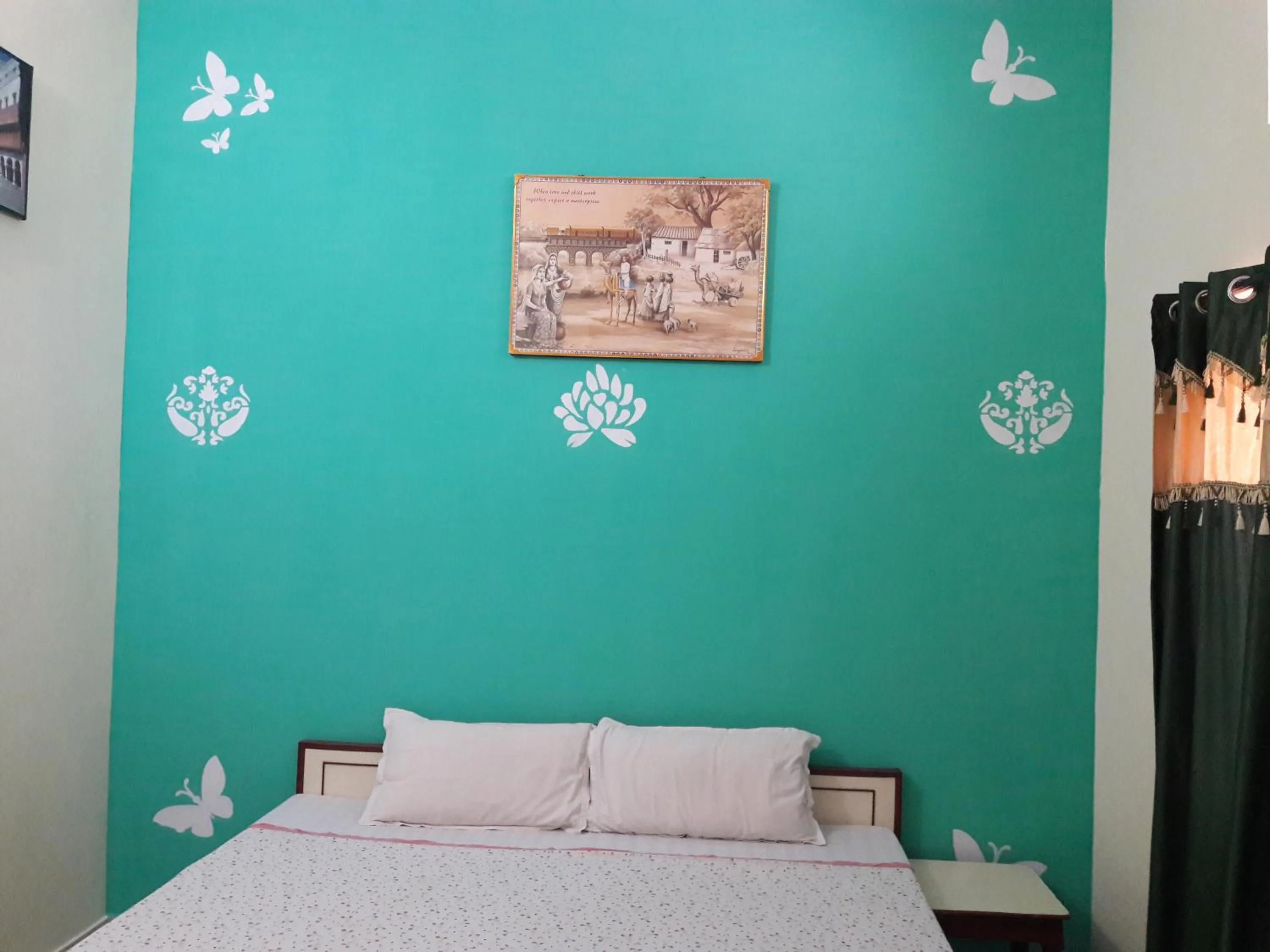 Bedroom, Bed in Keshav Palace