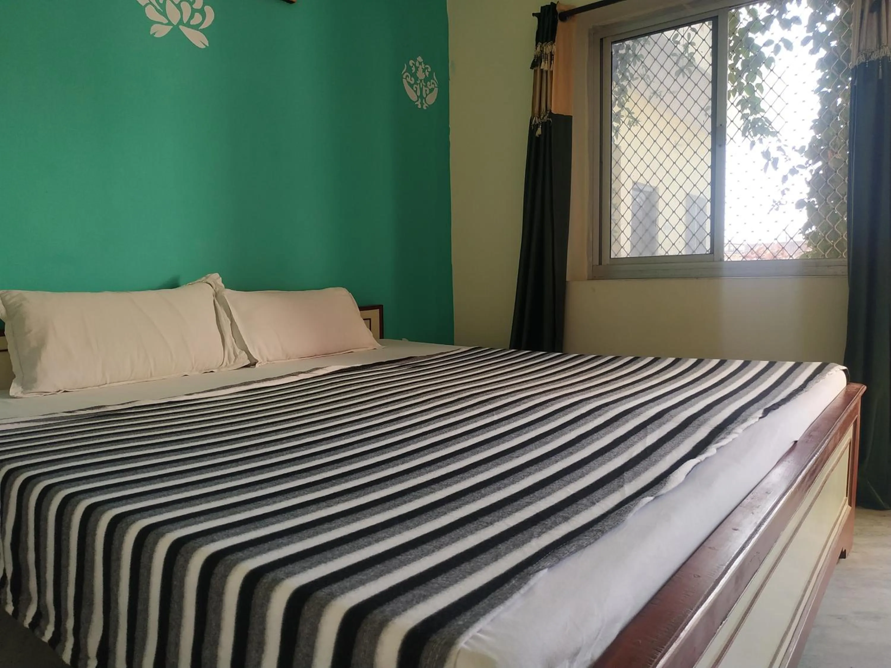 Bedroom, Bed in Keshav Palace