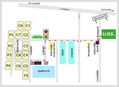 Floor plan in Deluxe at Popular Condo
