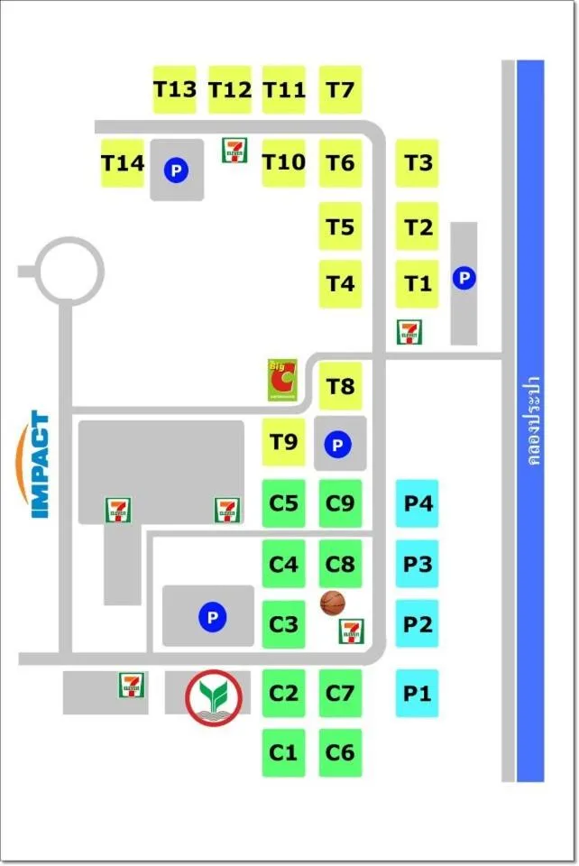 Floor plan in Deluxe at Popular Condo