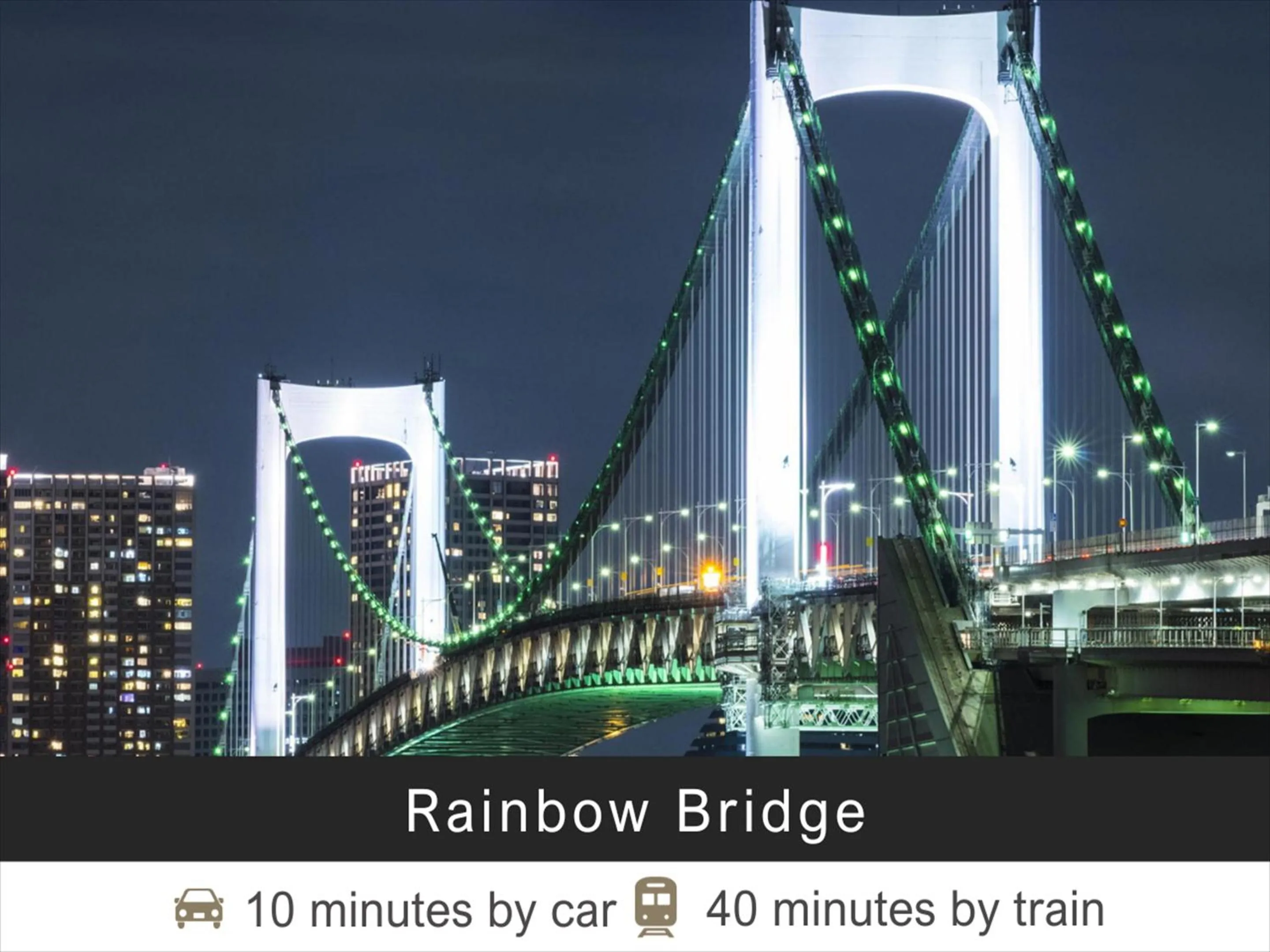 Nearby landmark in Tokyu Stay Monzen-Nakacho Tokyo