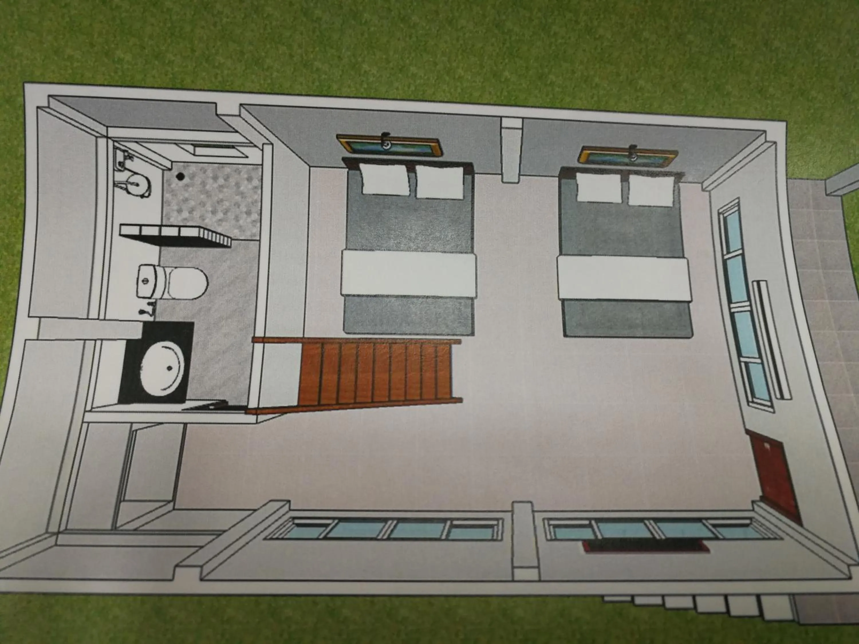 Property building in Smile Bungalow Bottle Beach