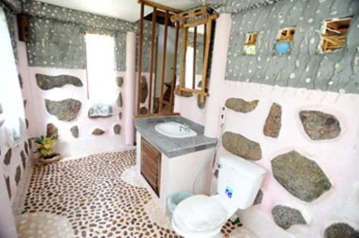 Bathroom in Smile Bungalow Bottle Beach