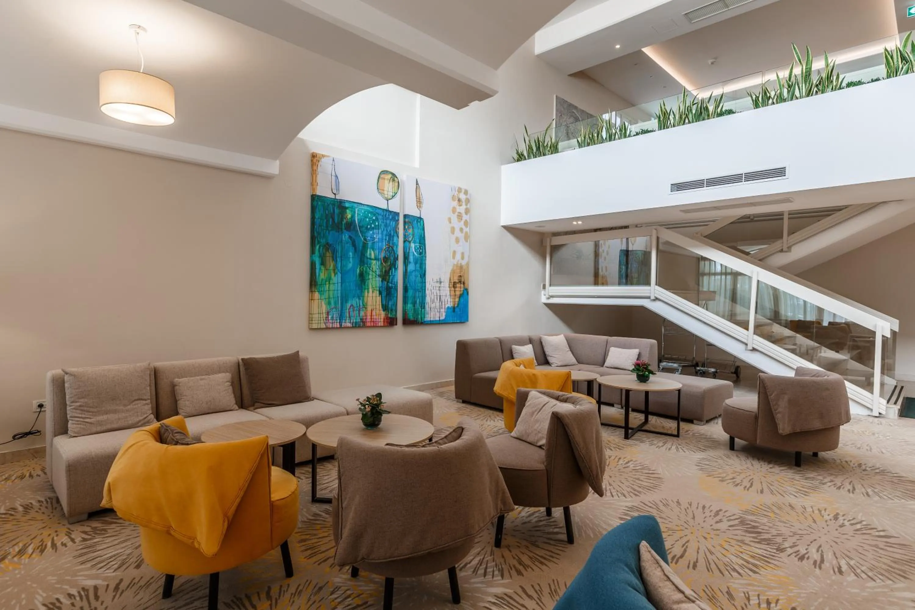 Lobby or reception in Hotel Plavi Plava Laguna