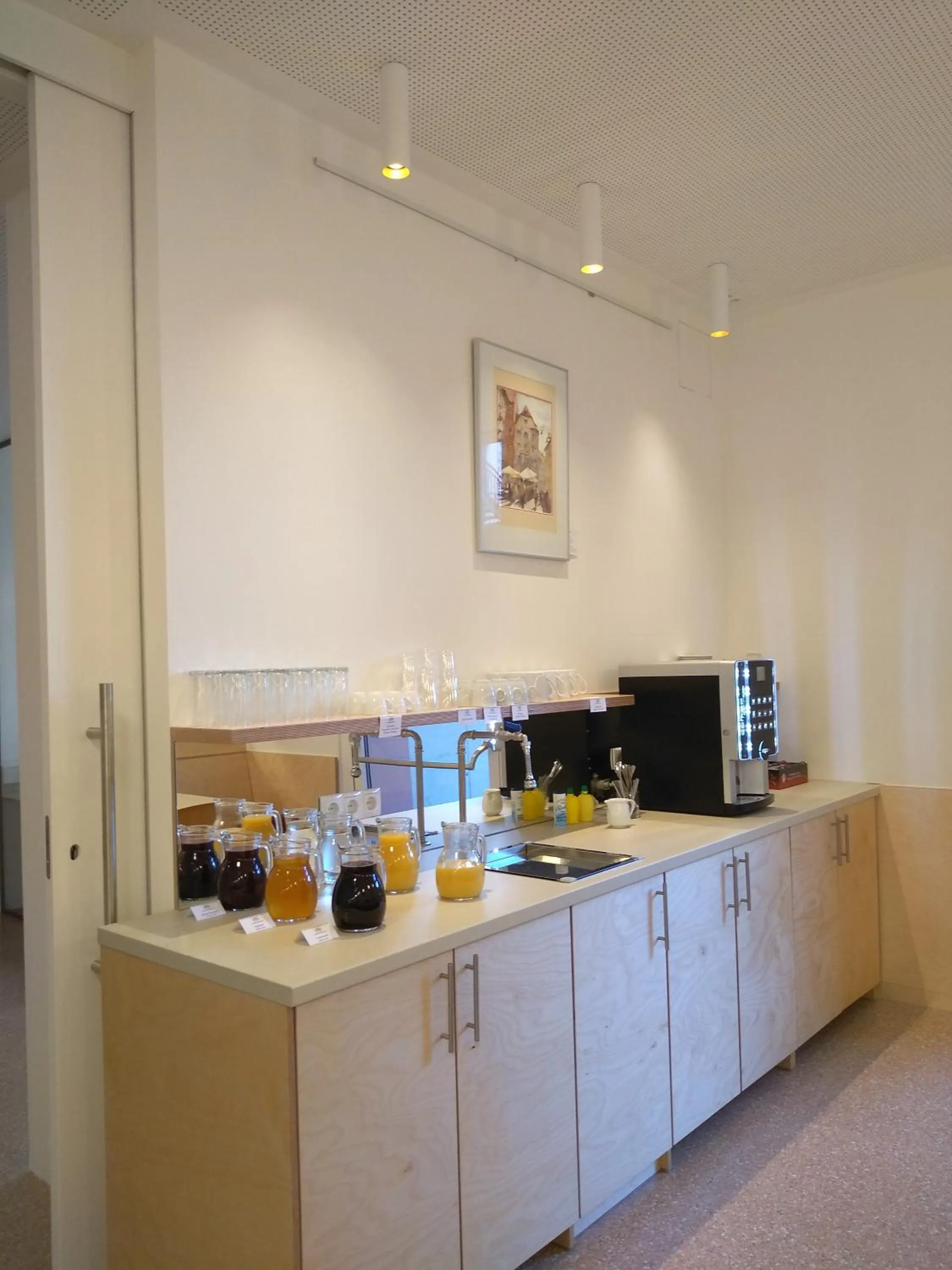 Coffee/tea facilities in Haus Mobene - Hotel Garni