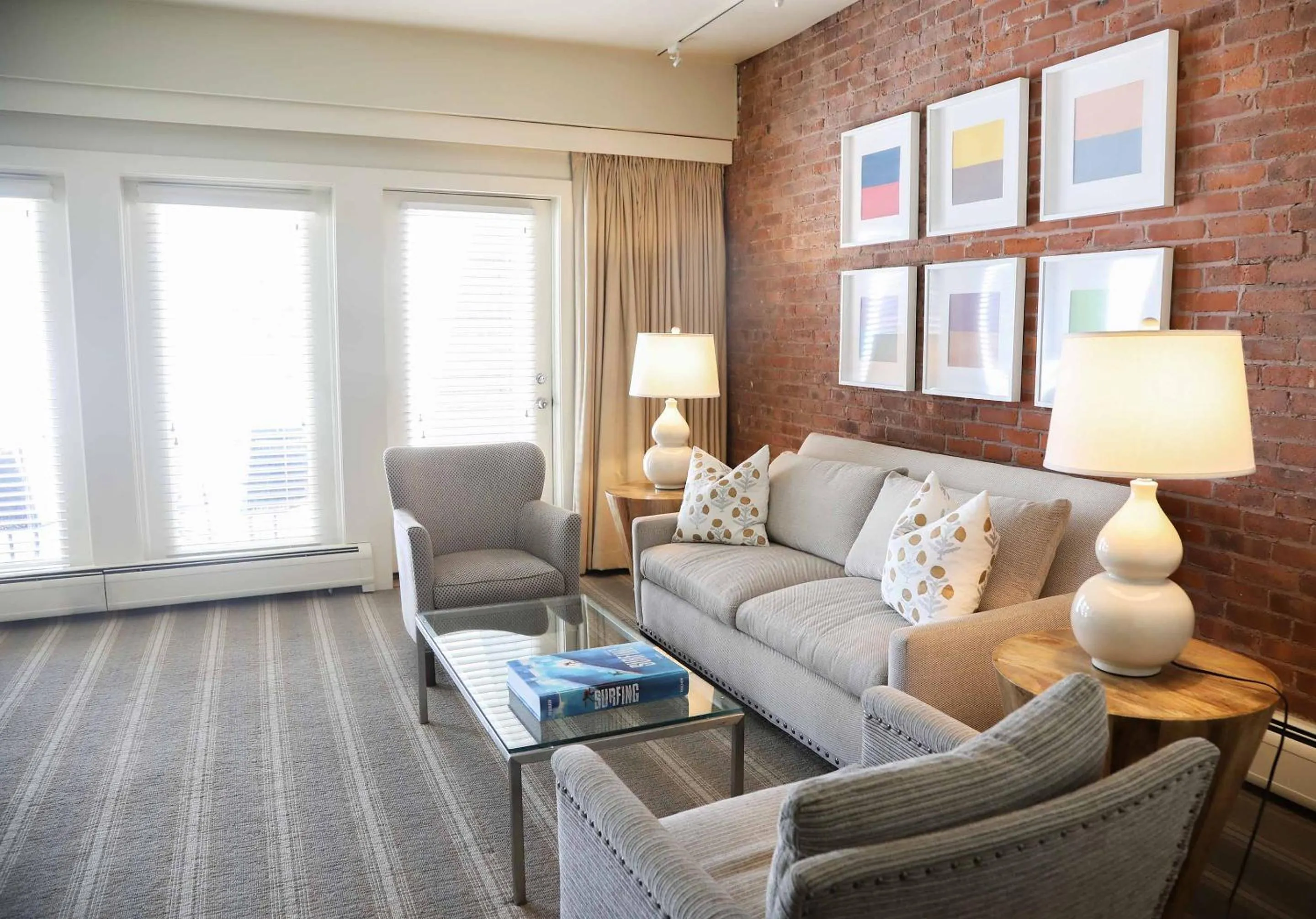 Living room in Mill Street Inn