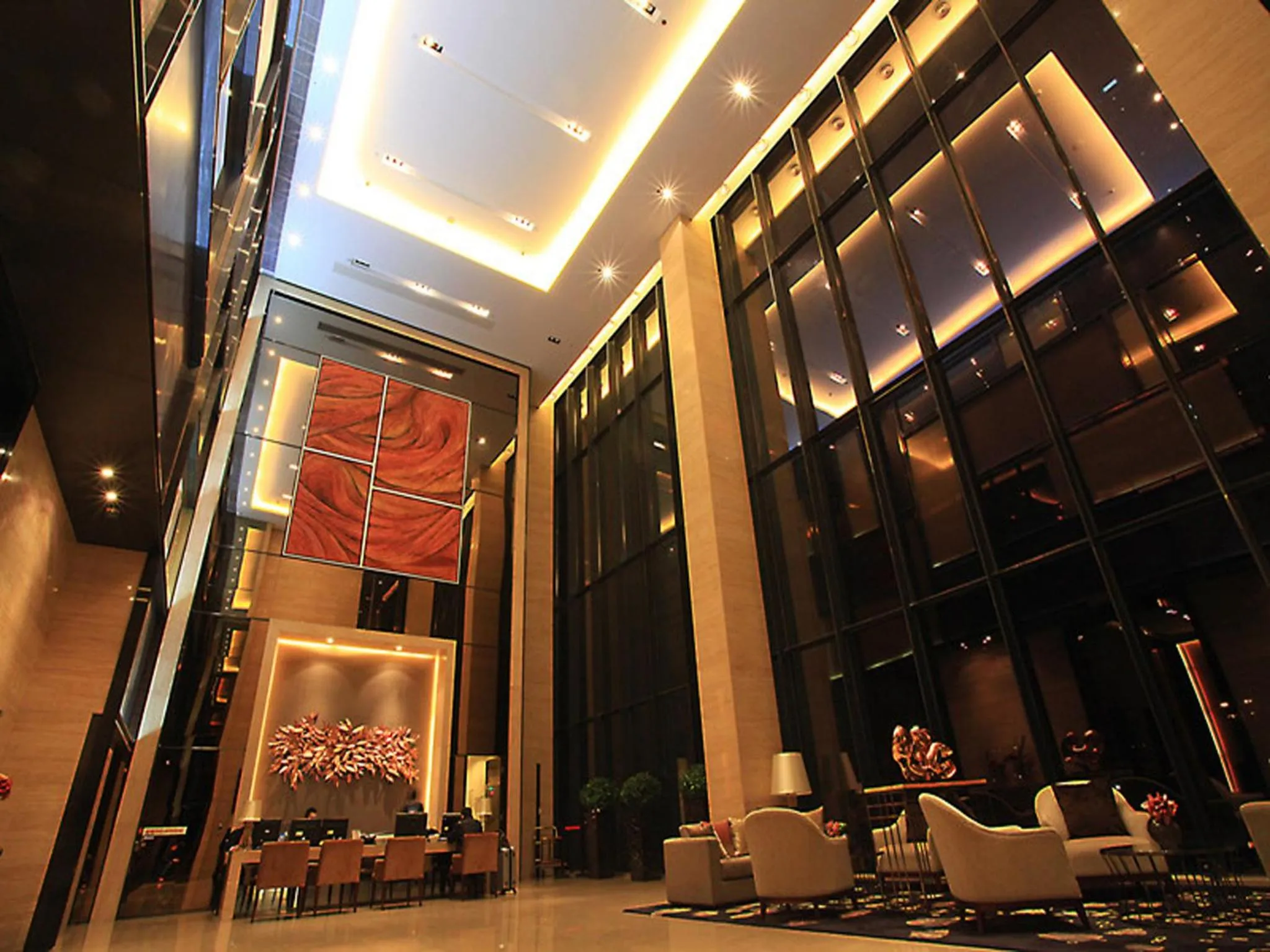 Lobby or reception in HeeFun Apartment GZ -Poly World Trading Center-walking distance to Canton Fair