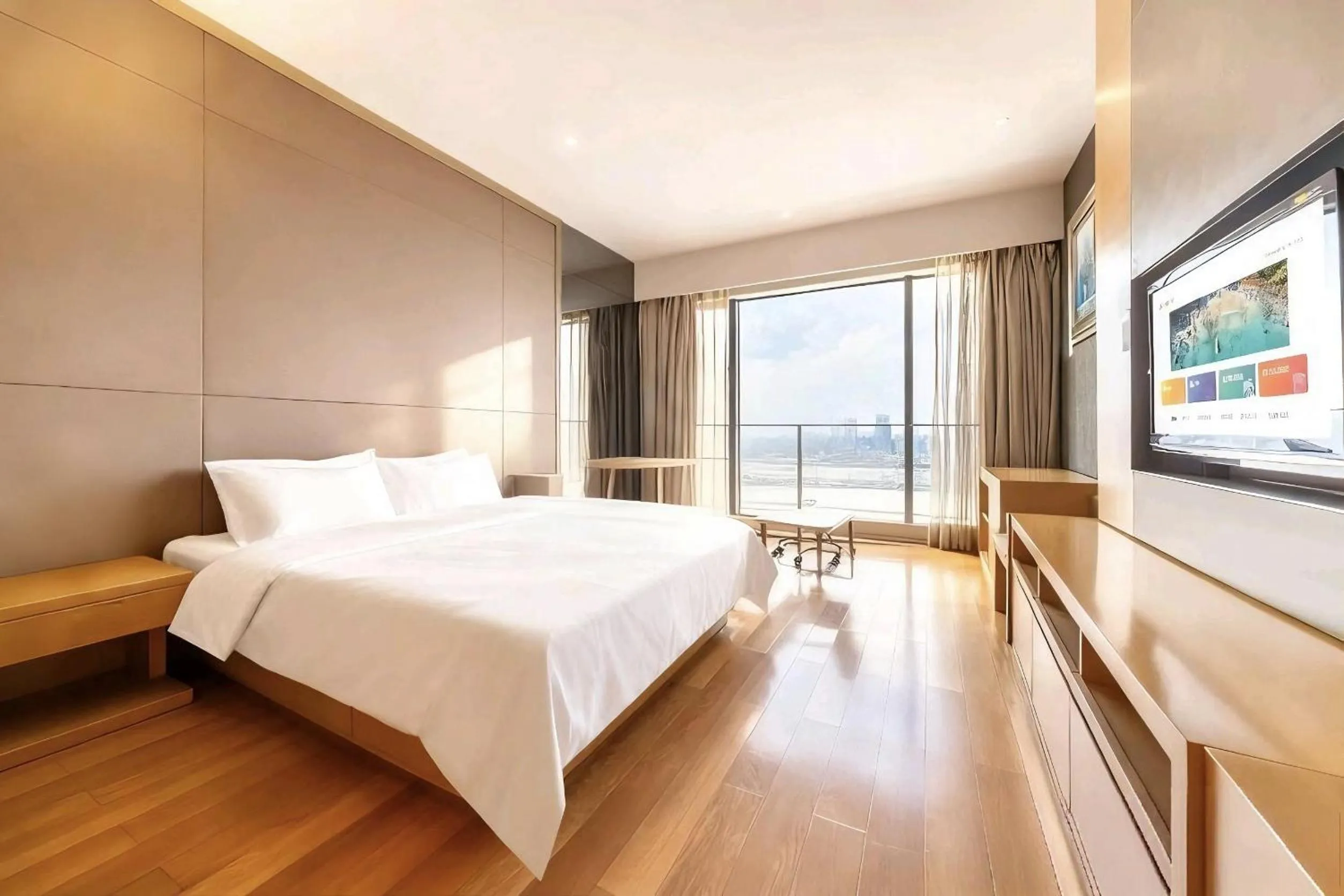 Bed in HeeFun Apartment GZ -Poly World Trading Center-walking distance to Canton Fair