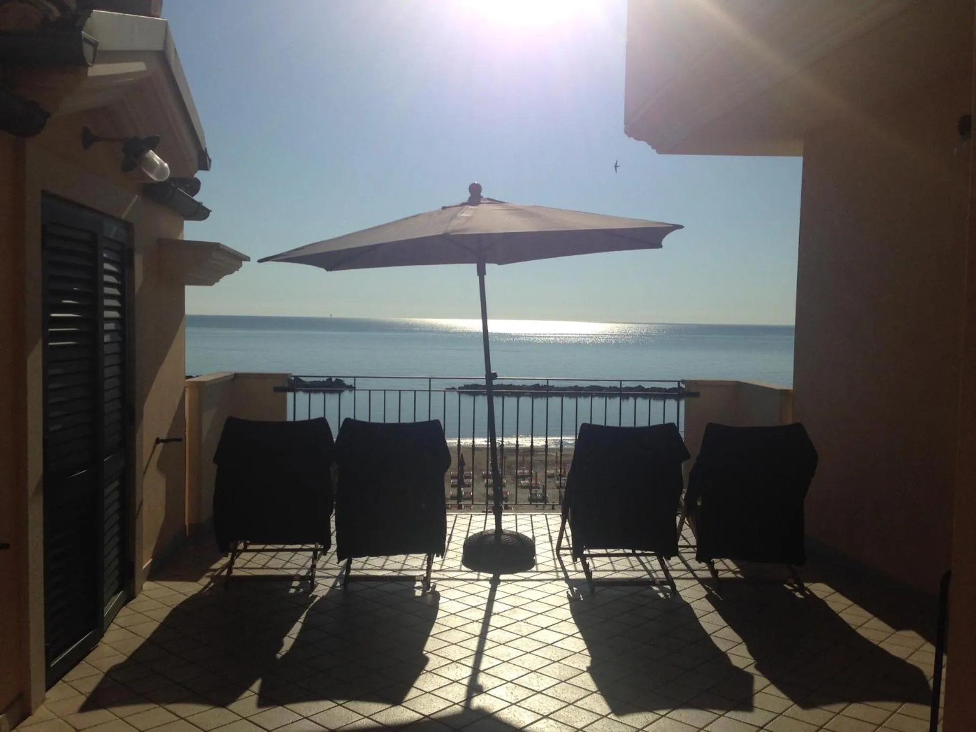 Balcony/Terrace in Hotel Capital