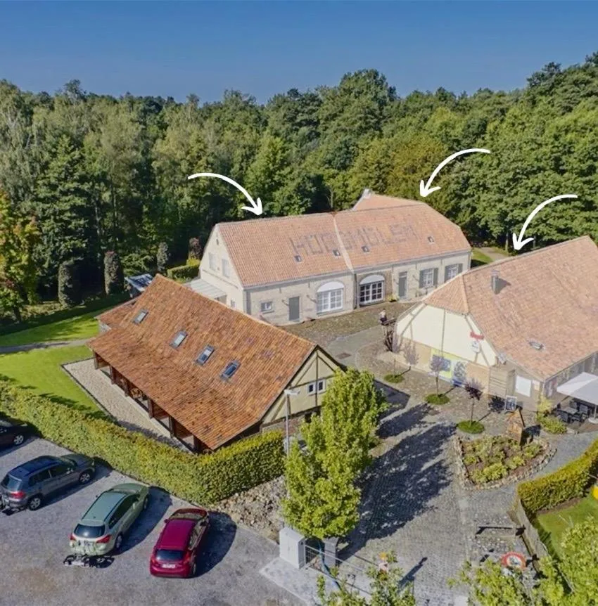 Bird's eye view in Landgoed De Hoogmolen