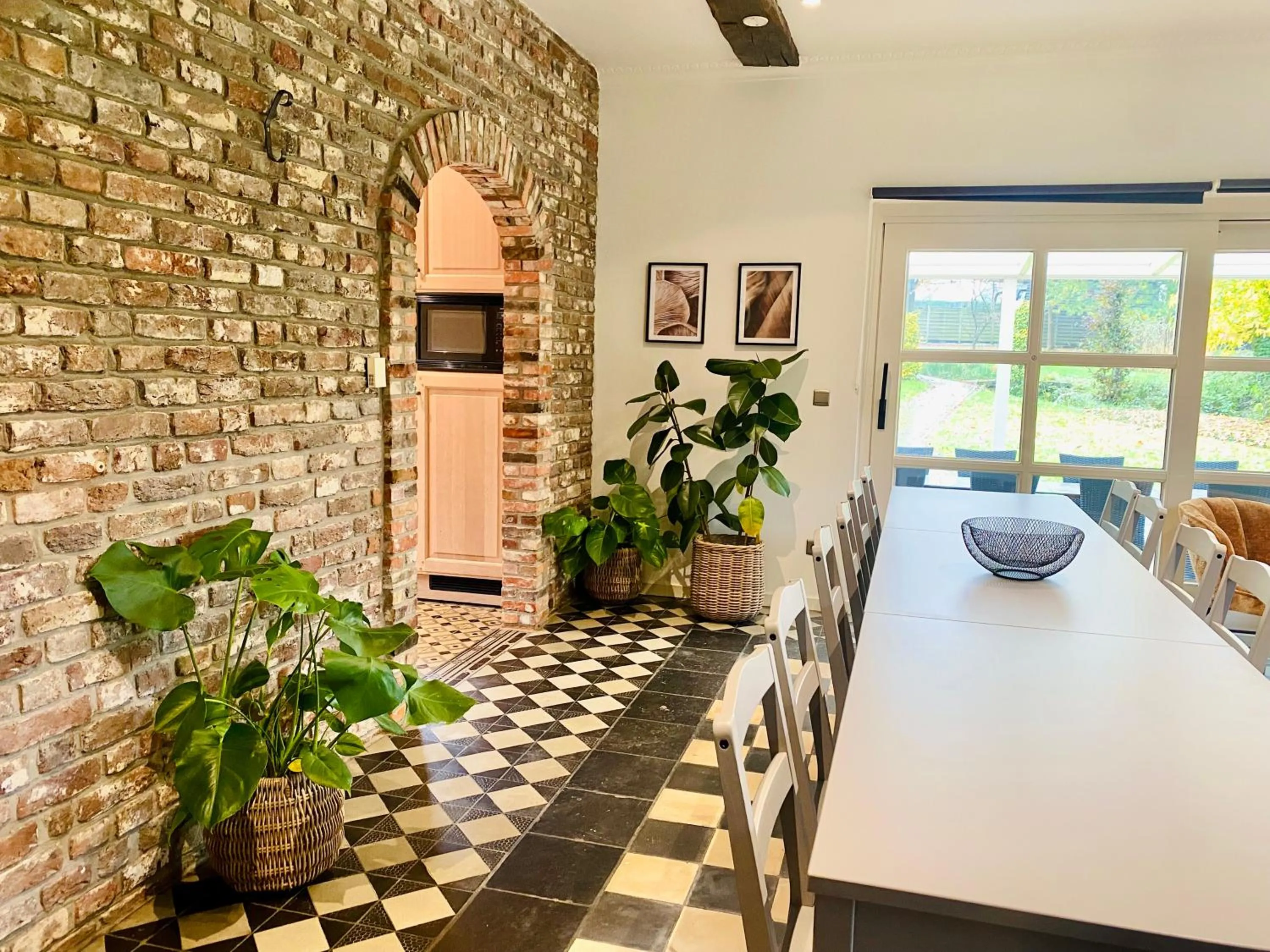 Living room, Bed in Landgoed De Hoogmolen