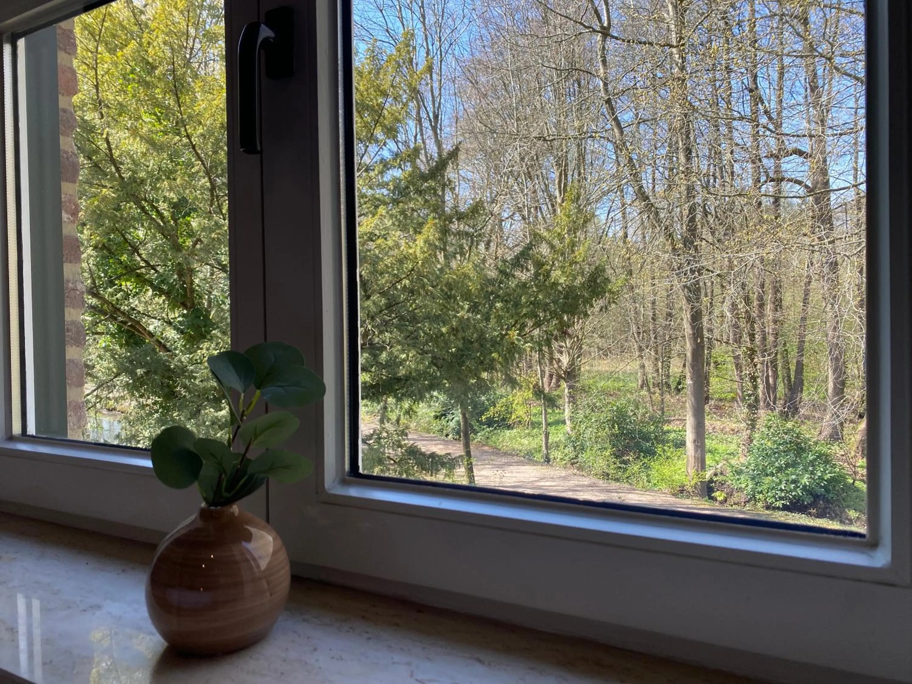 Natural landscape in Landgoed De Hoogmolen