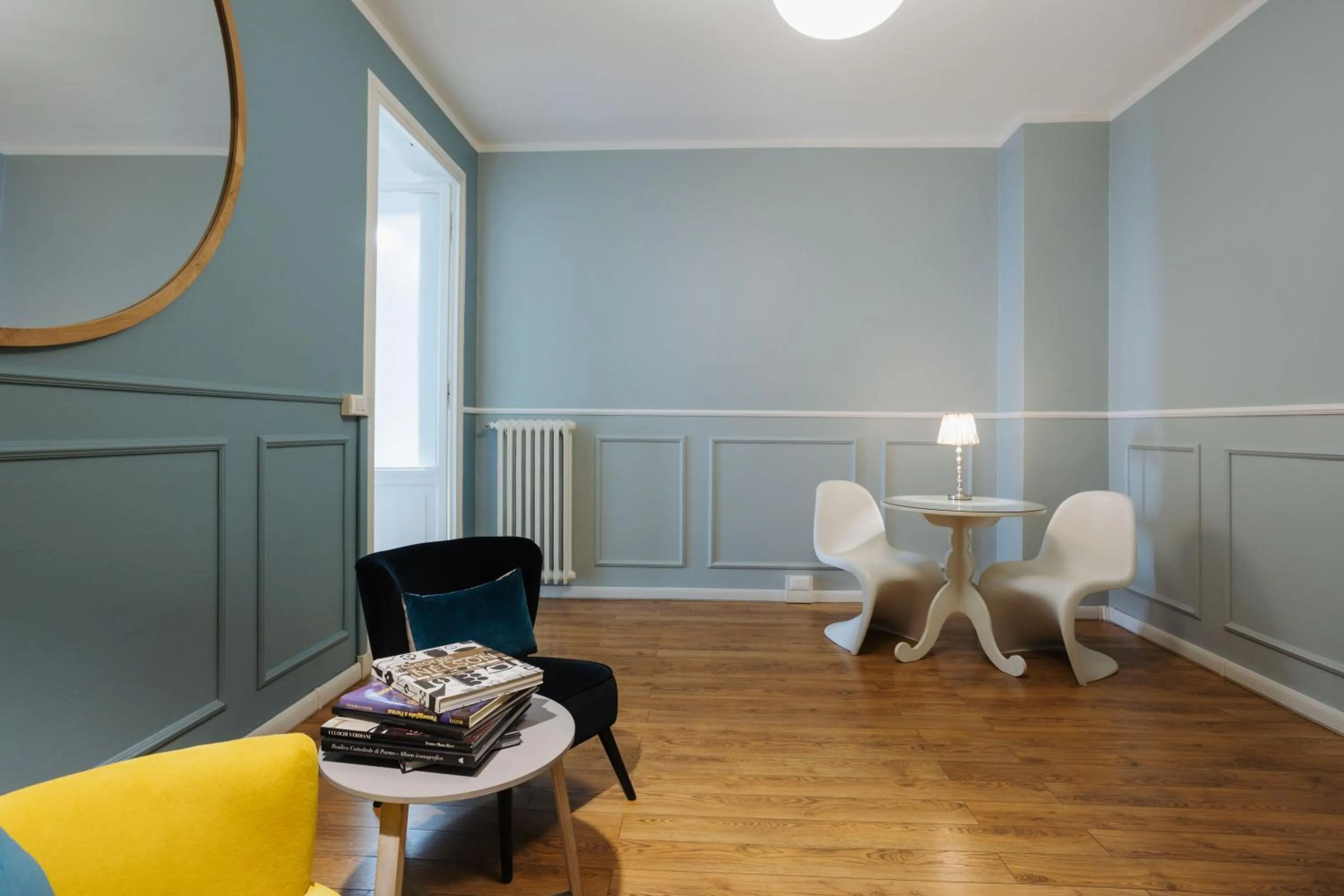 Living room in Palazzo Dalla Rosa Prati