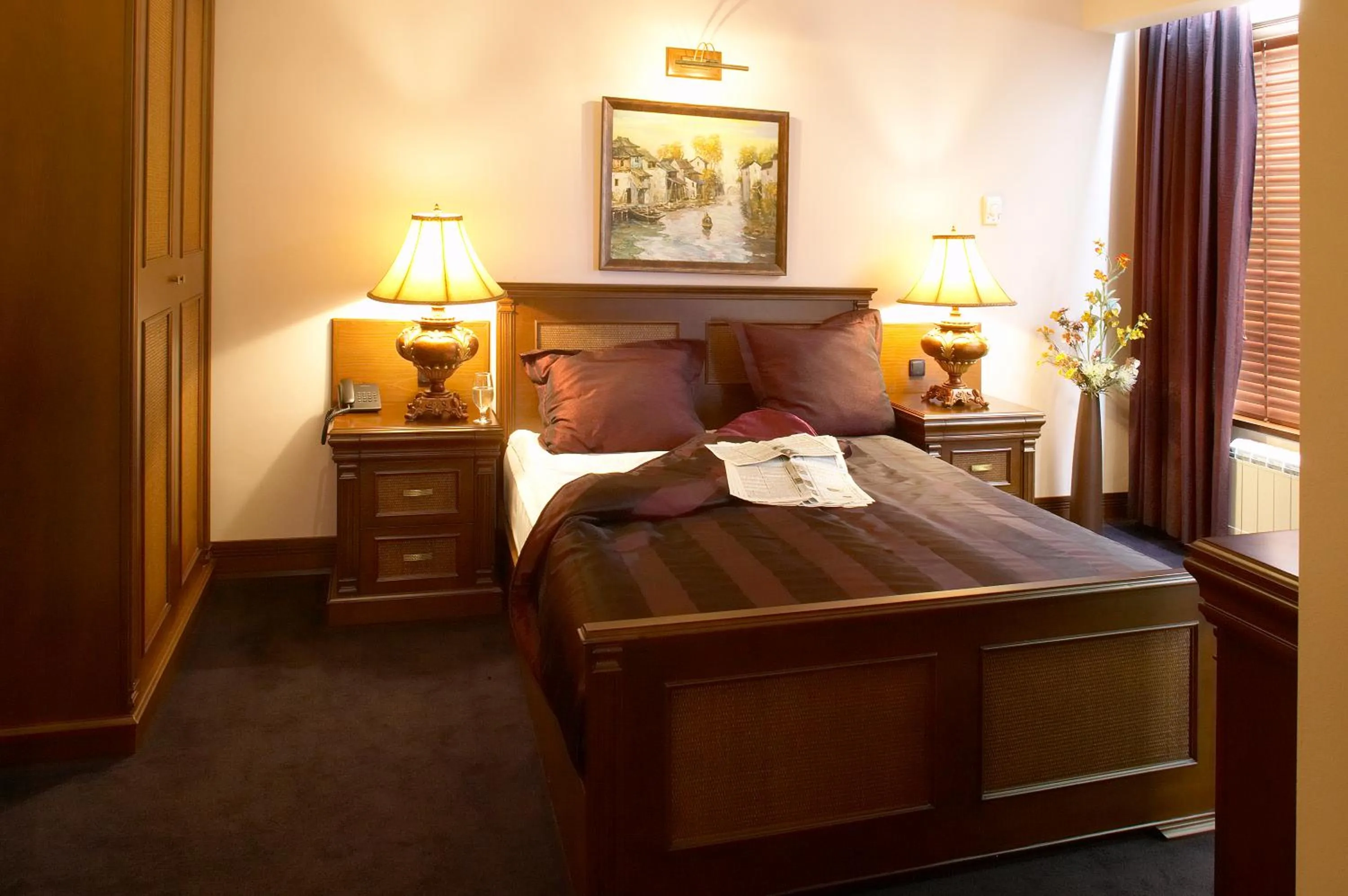 Bed in Park Hotel Green Europe