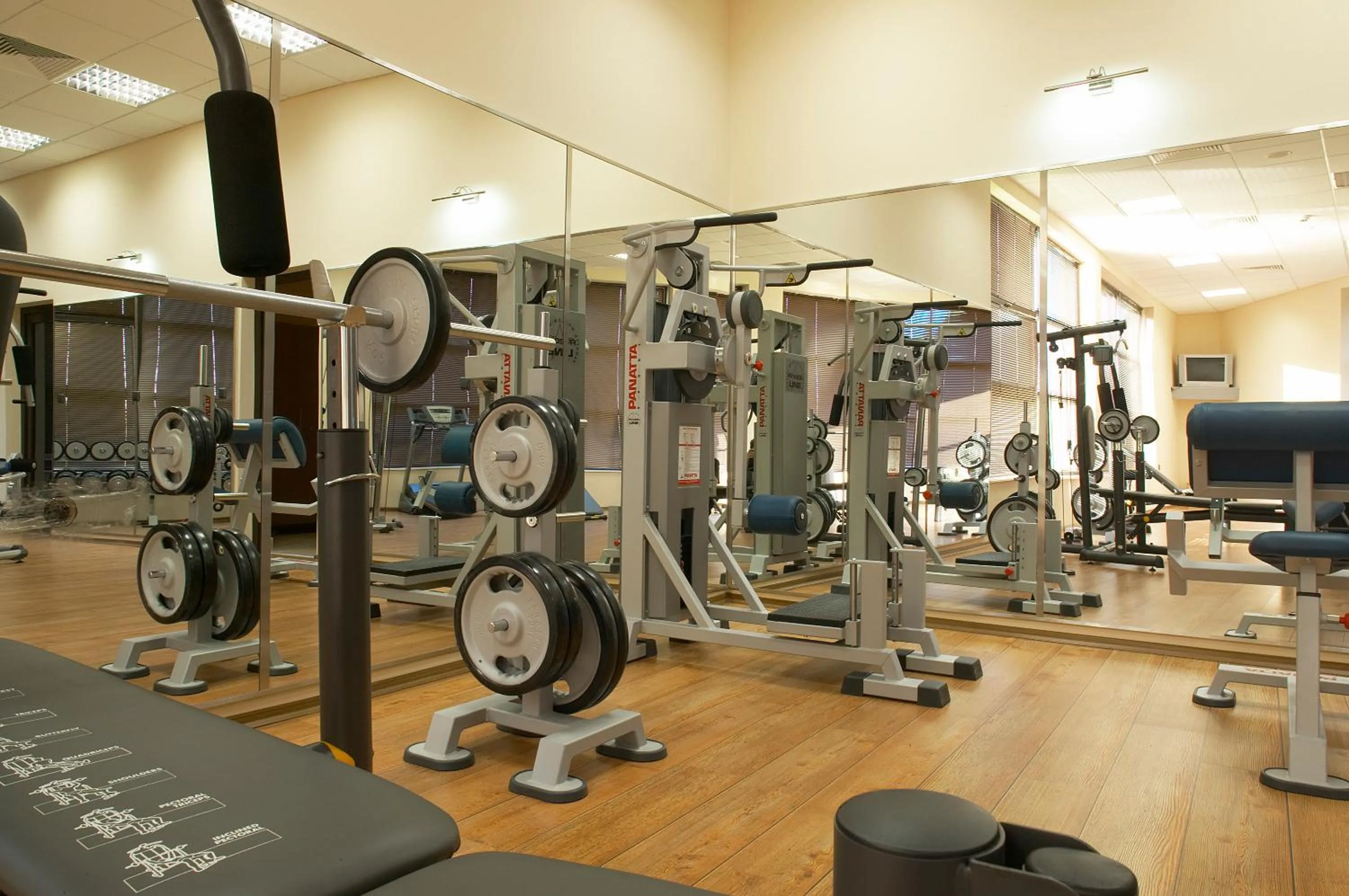 Fitness centre/facilities in Park Hotel Green Europe