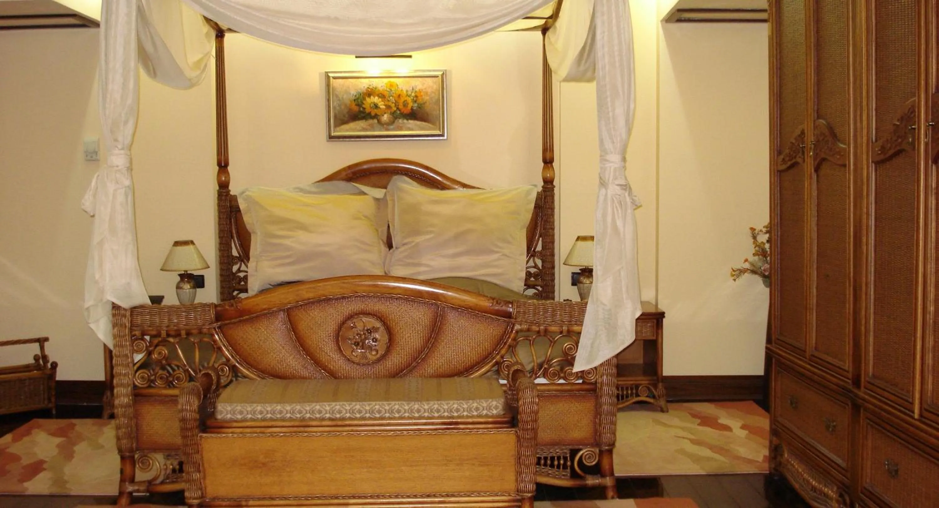 Bed in Park Hotel Green Europe