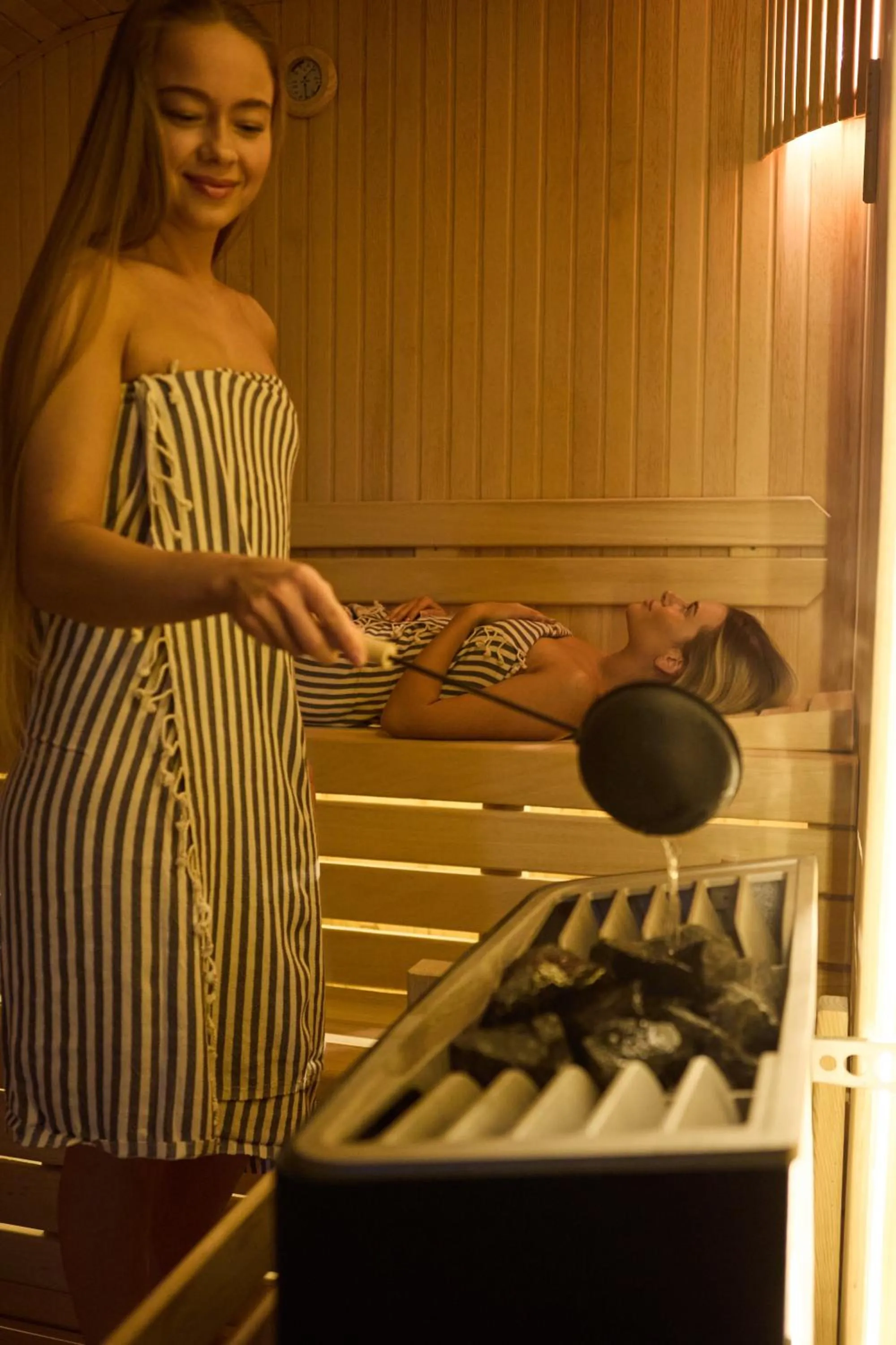 Sauna in Metropolitan Hotels Ankara