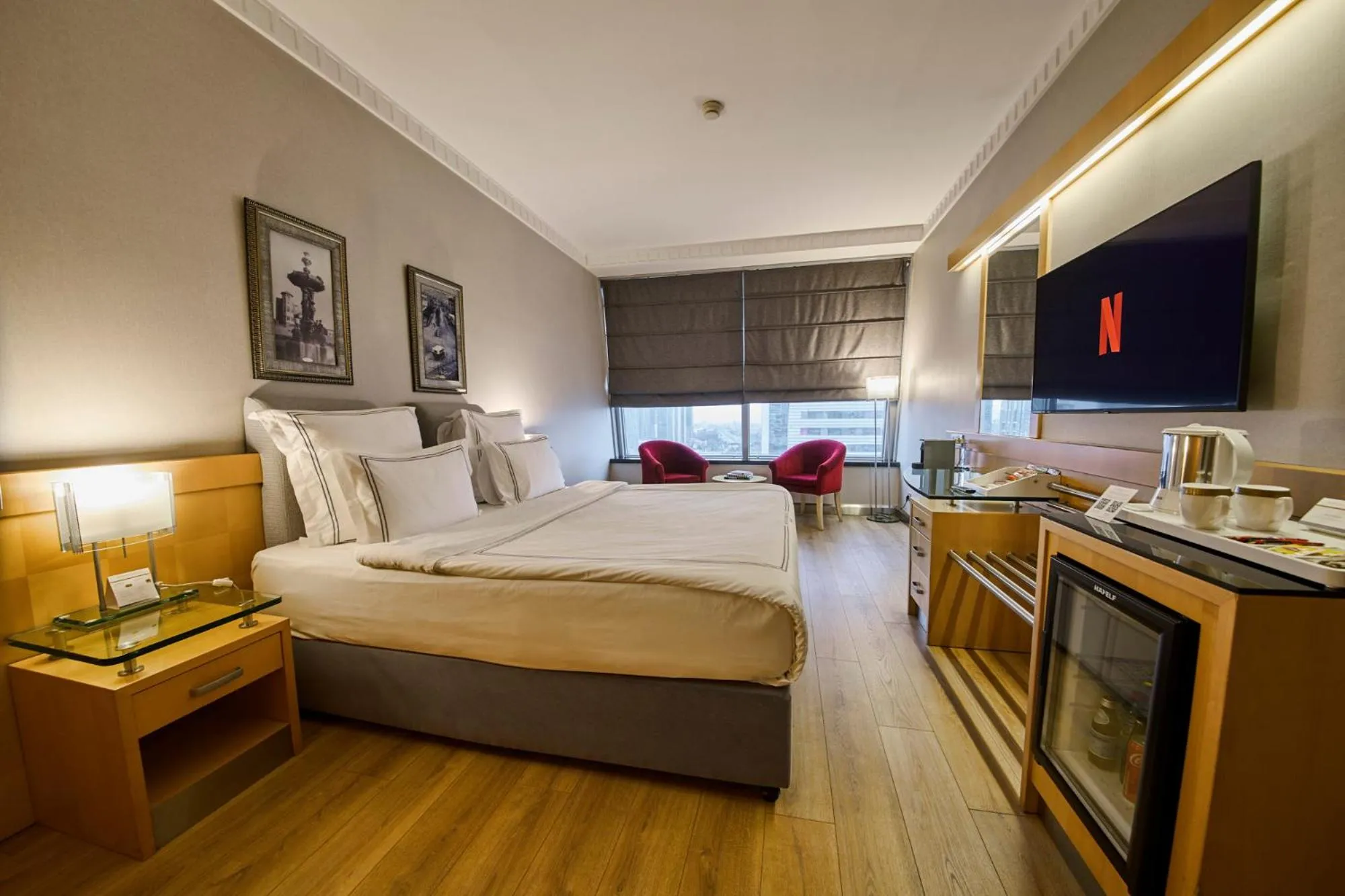 TV and multimedia, Bed in Metropolitan Hotels Ankara