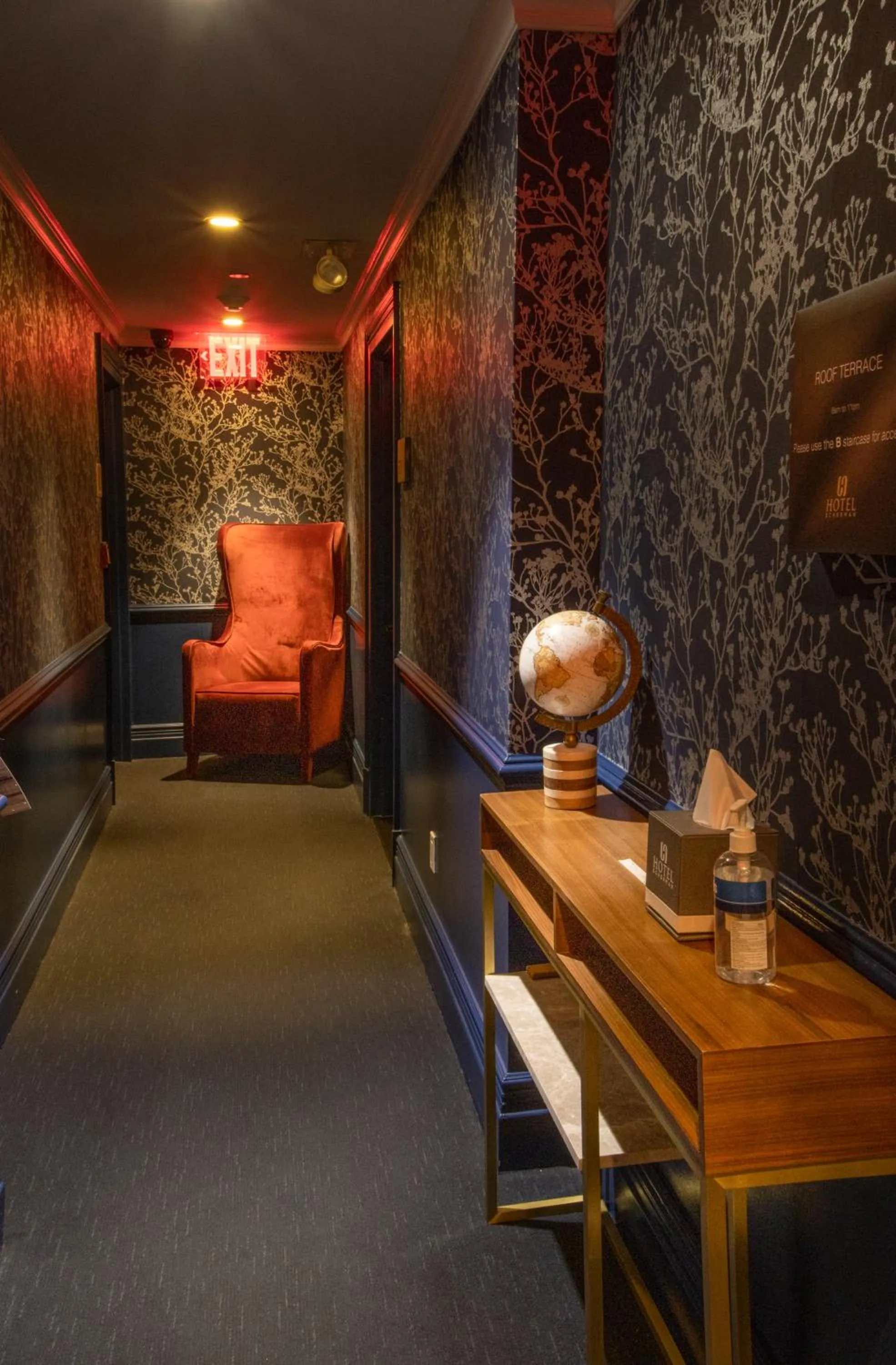 Lobby or reception in Hotel Scherman