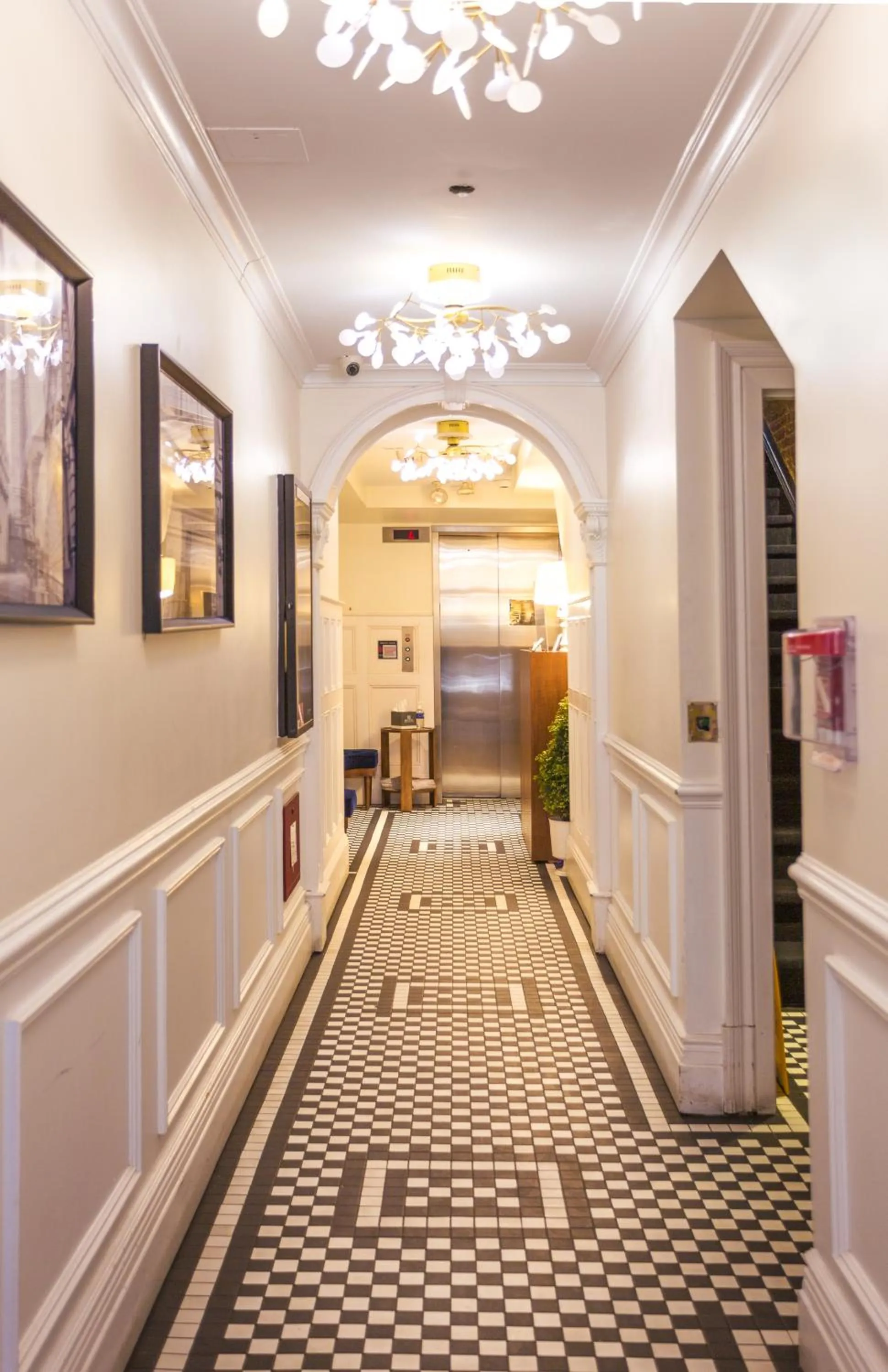 Lobby or reception in Hotel Scherman