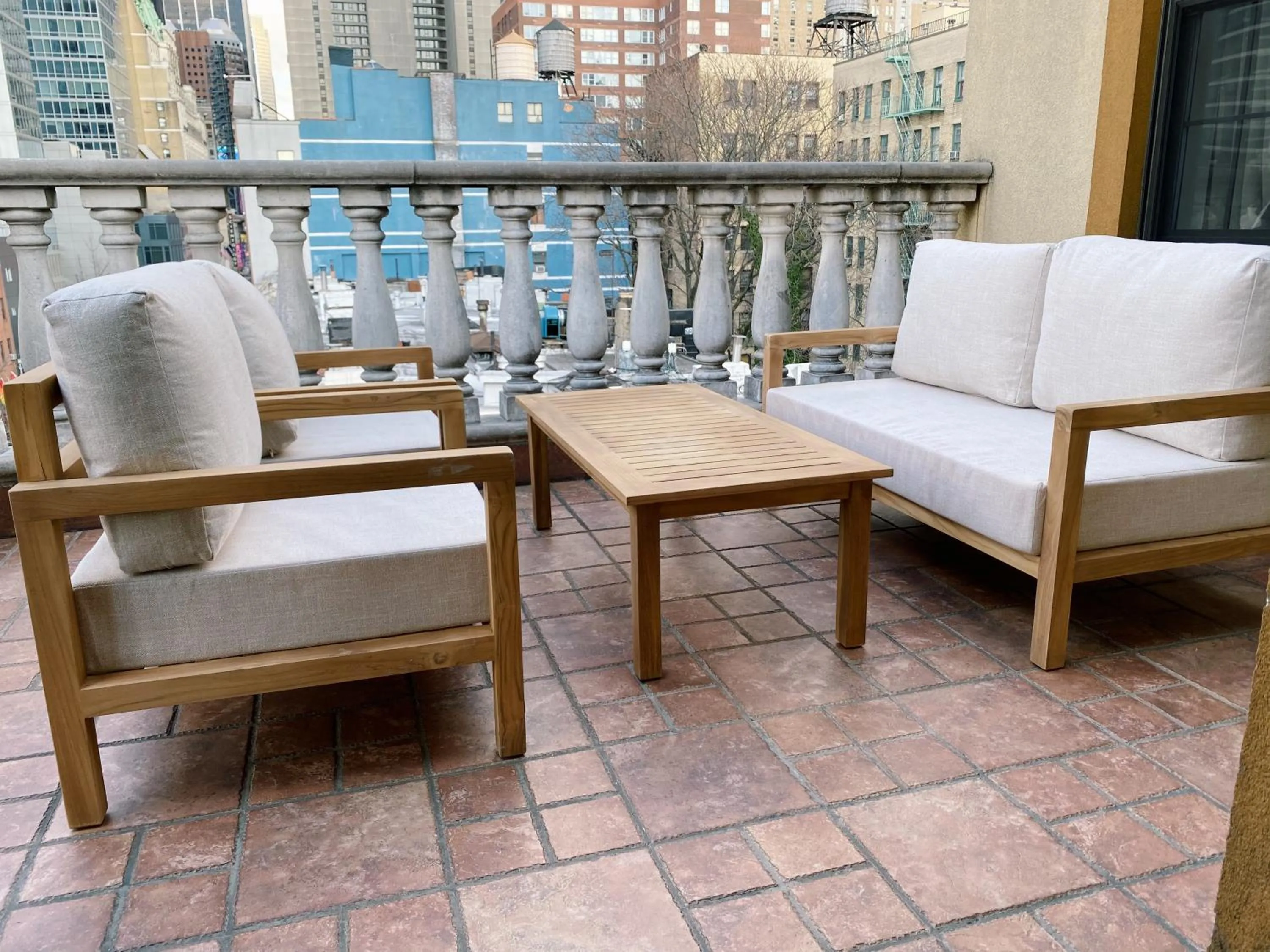 Balcony/Terrace in Hotel Scherman